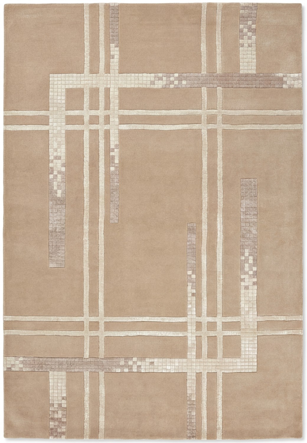Ivory Blueprint Teppich