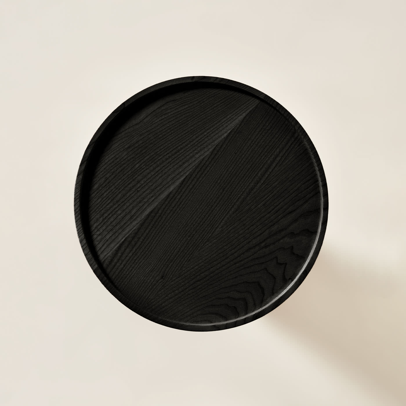 Capitello Schwarzer Couchtisch | Dimensions: Ø 40 cm