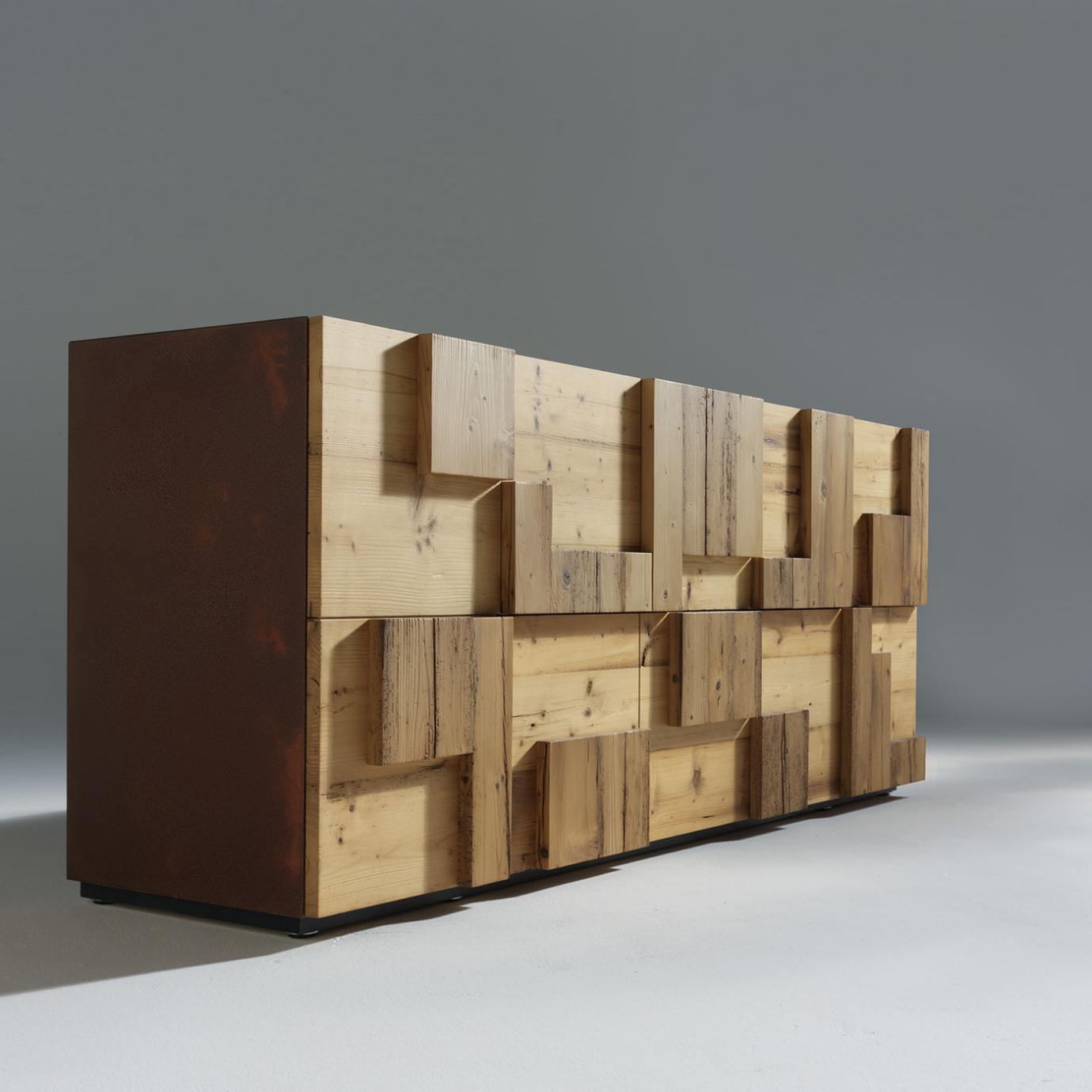 Antikes Holz-Sideboard