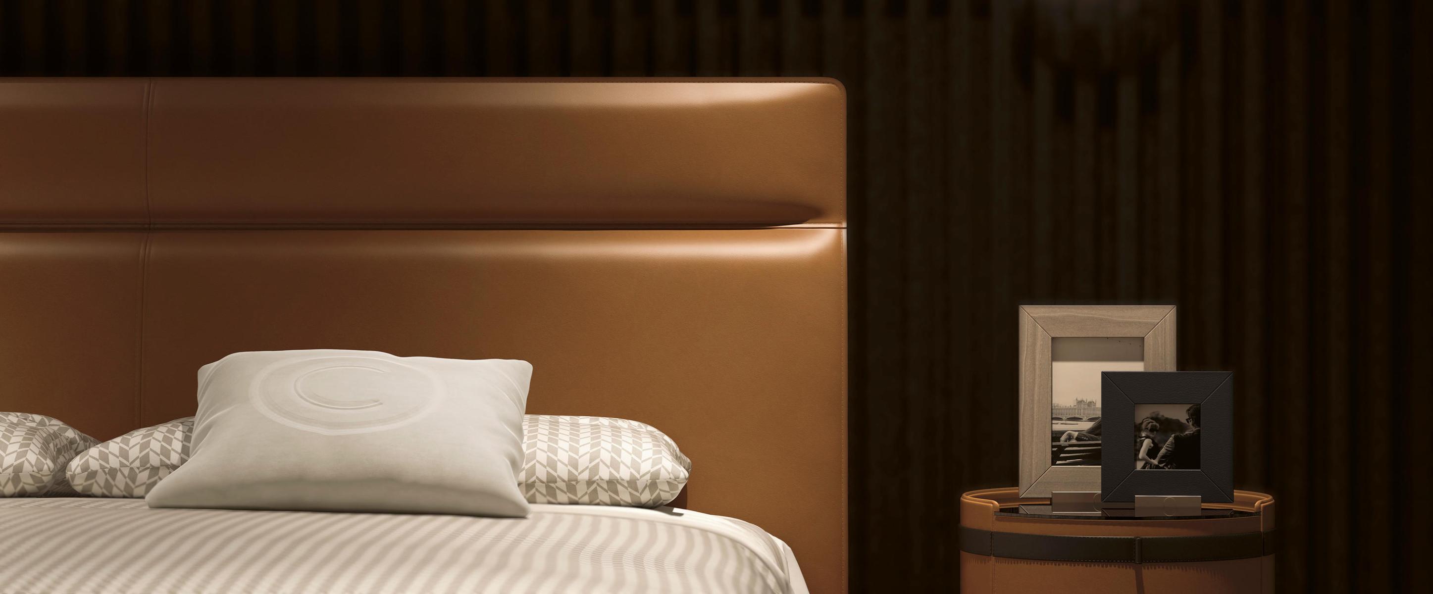 Modernes Ledersofa | Matratzengröße: 200 × 200 cm Modernes Ledersofa | Matratzengröße: 200 × 200 cm