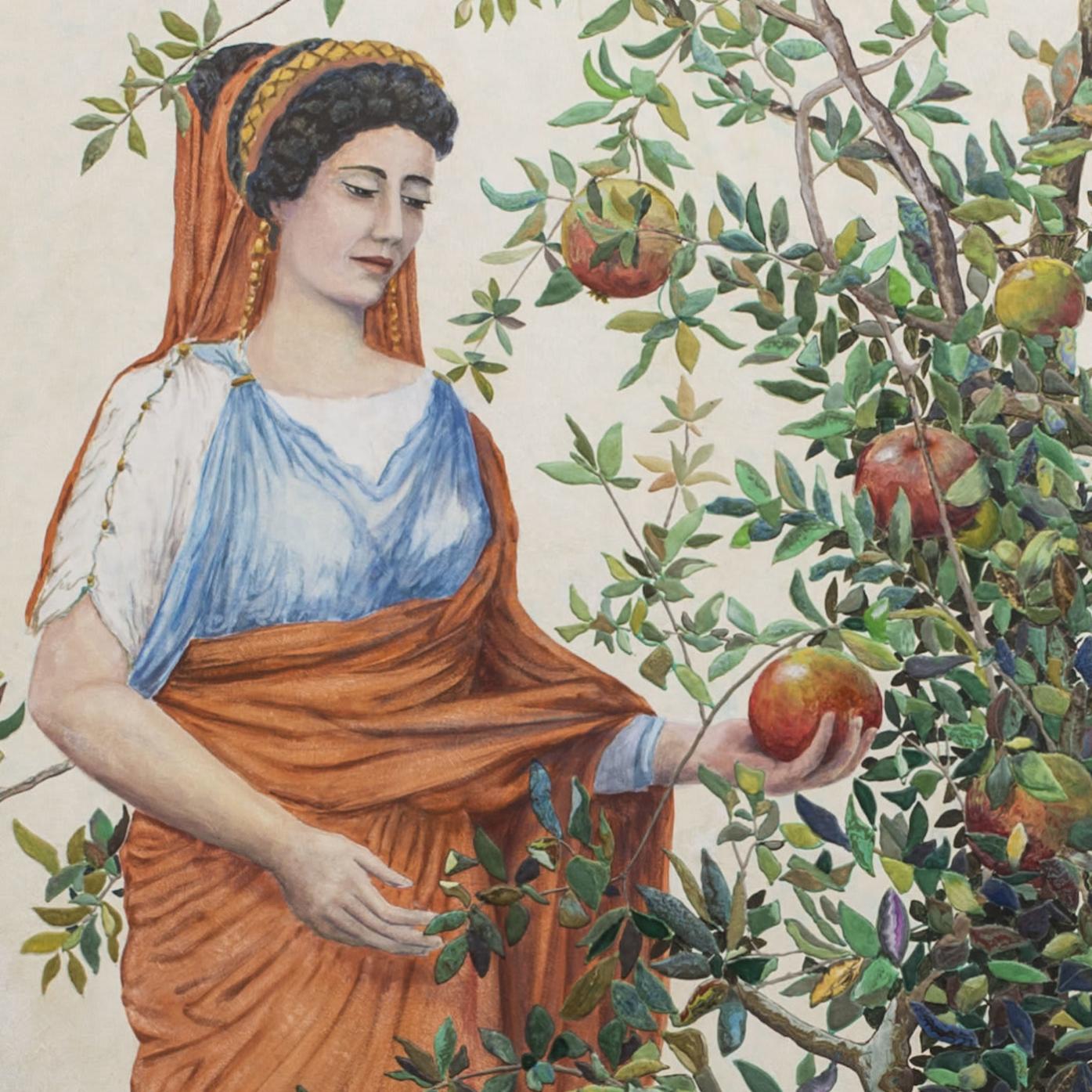 Scagliola Wandpaneel