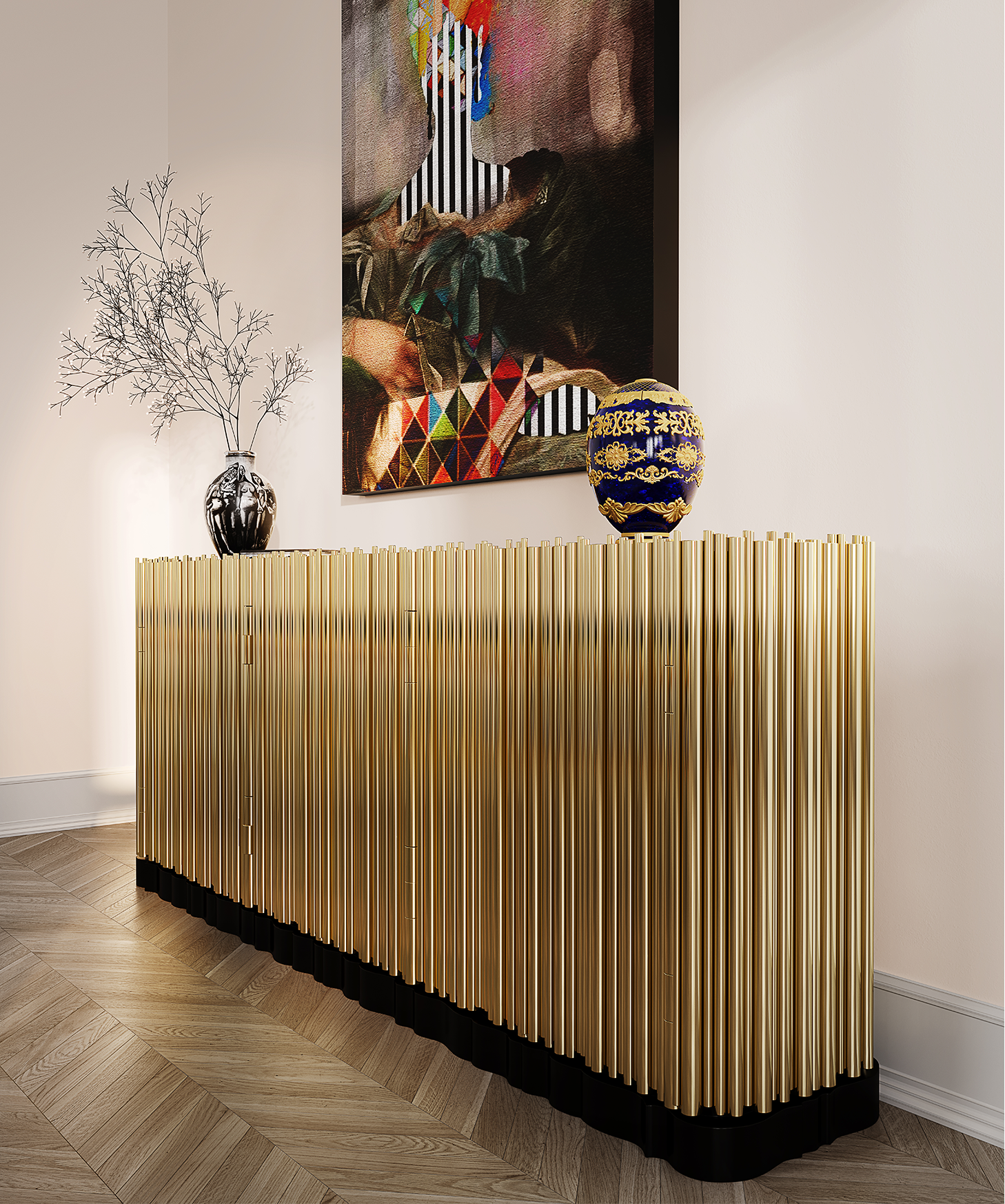 Harmony Gold Premium‑Sideboard