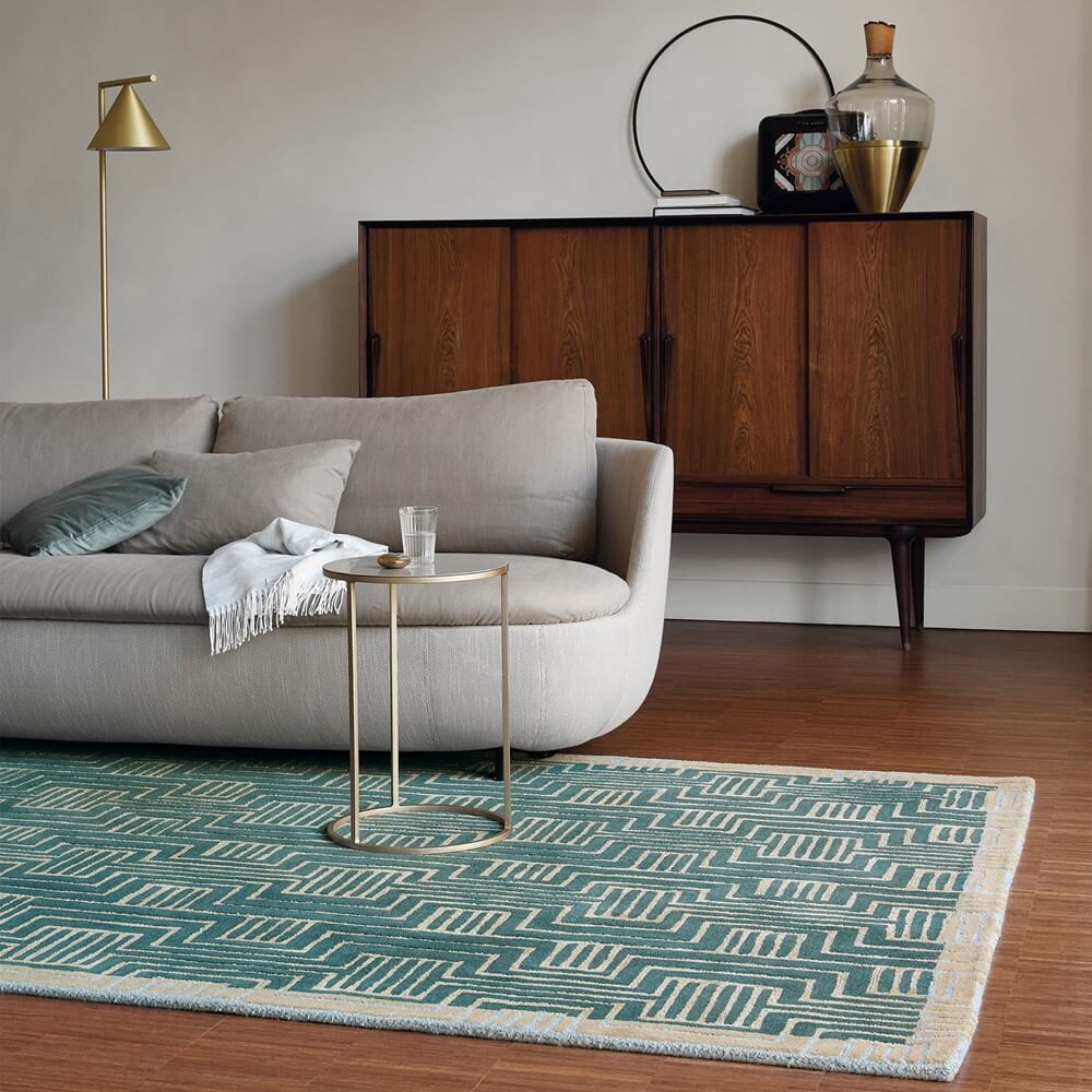 Kinmo Green 56807 Teppich | Größe: 140 x 200 cm