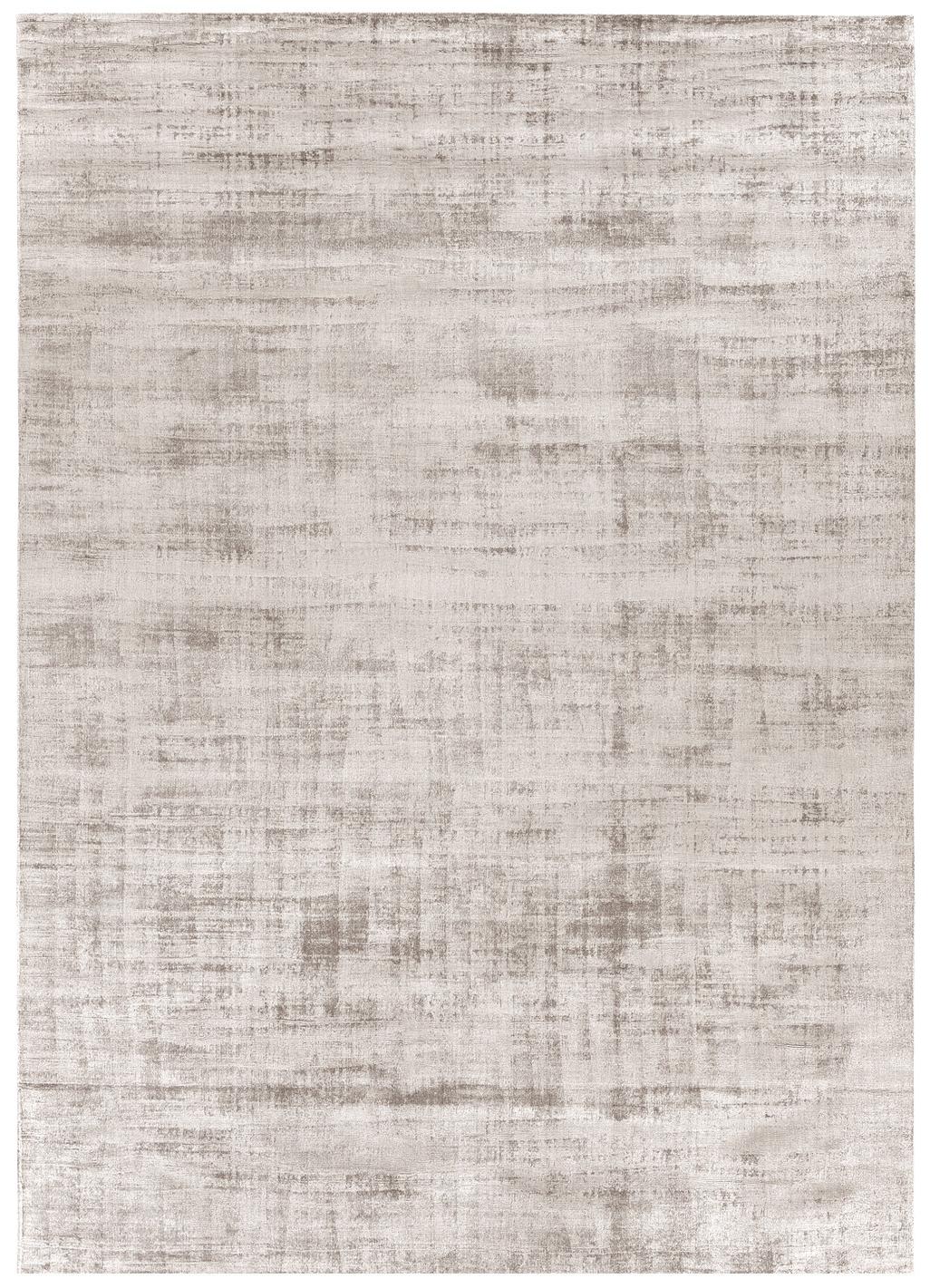 Grau Pearl Bananenseide Teppich | Größe: 270 x 360 cm