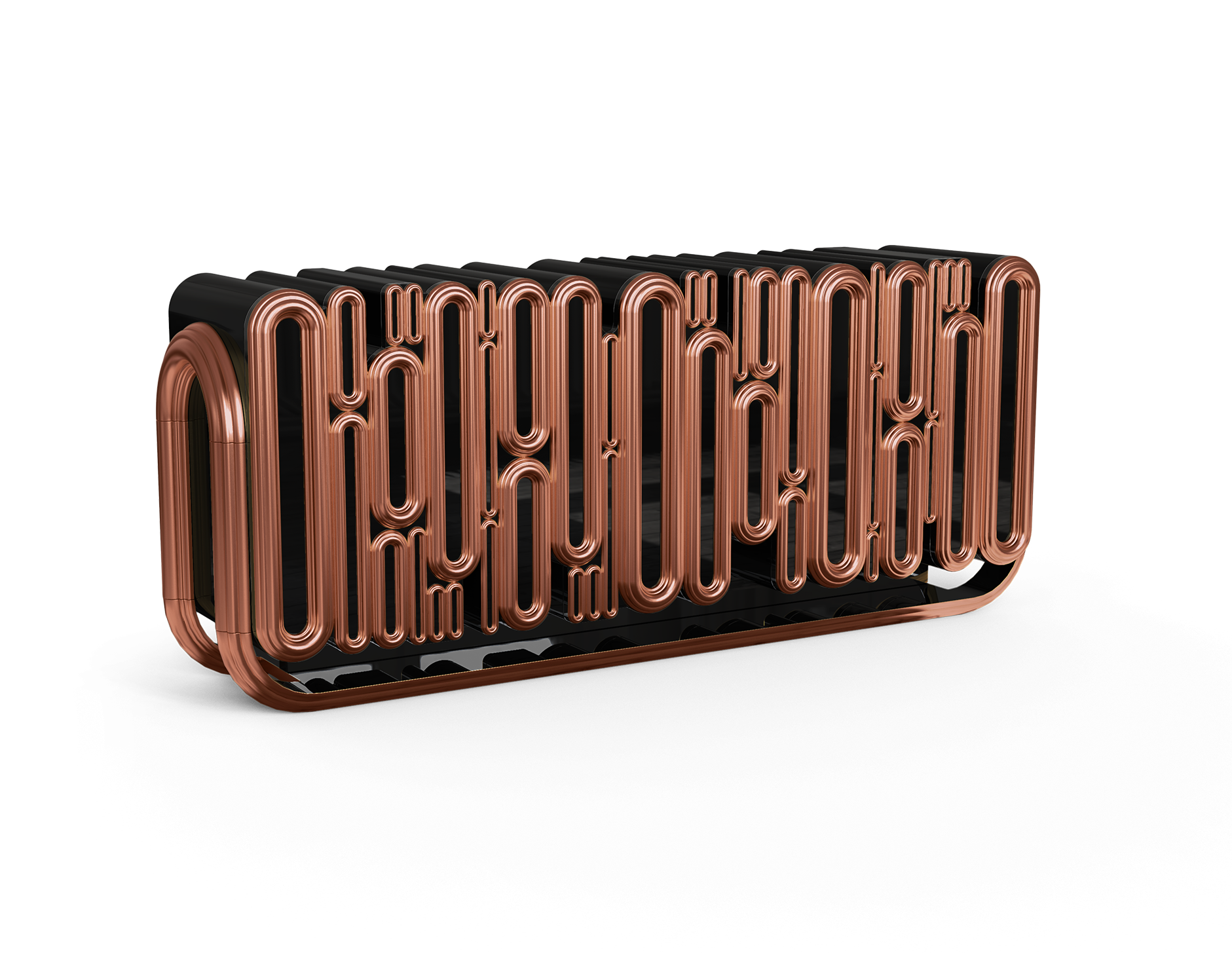 Ellipse Kupfer‑Sideboard