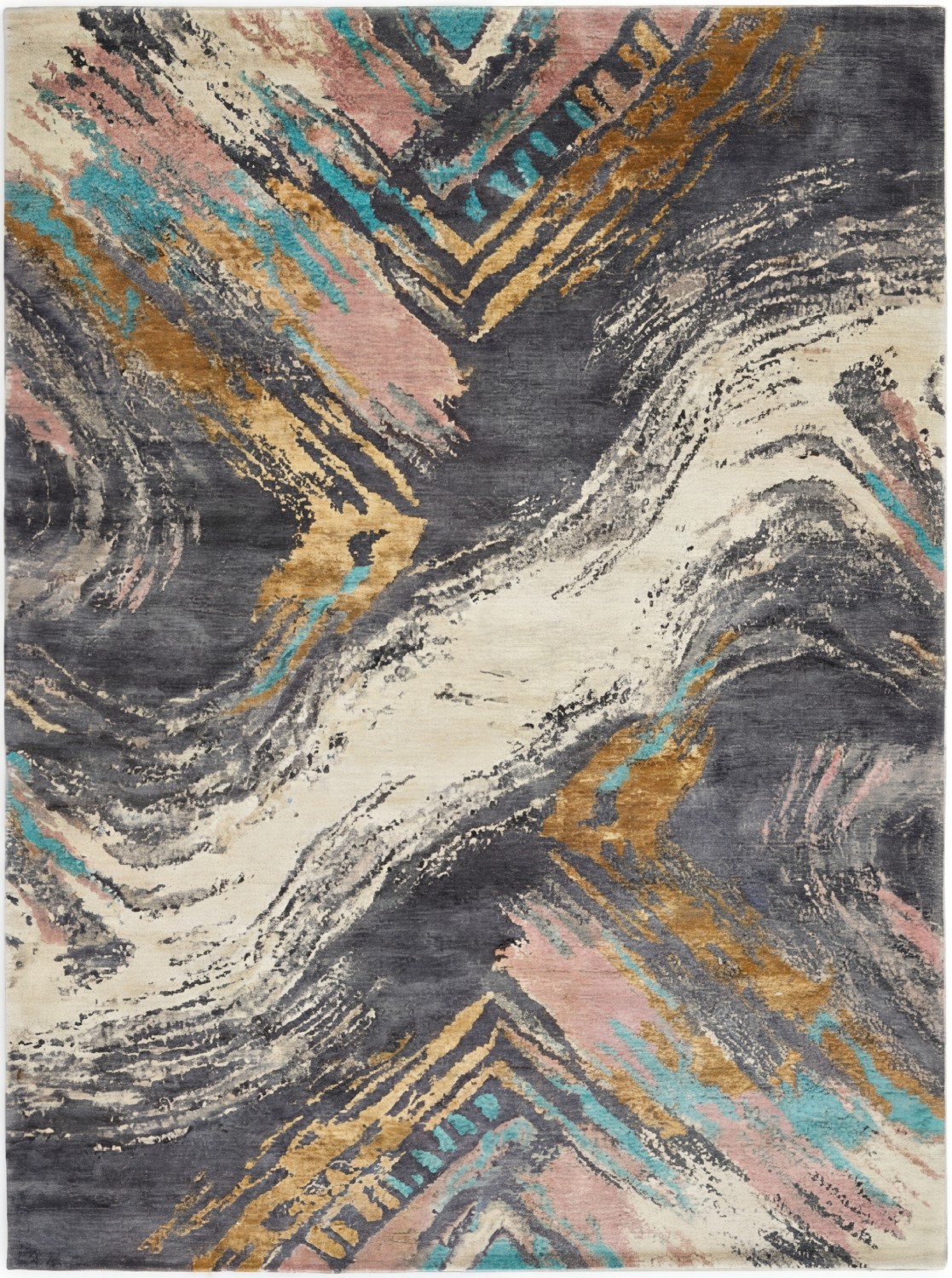 Marble Flux Teppich