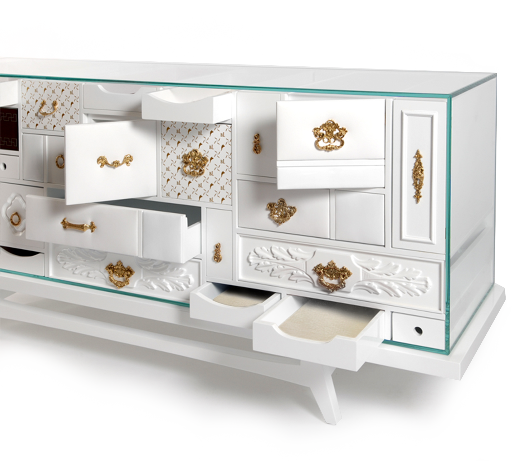 Miro Weißes Sideboard