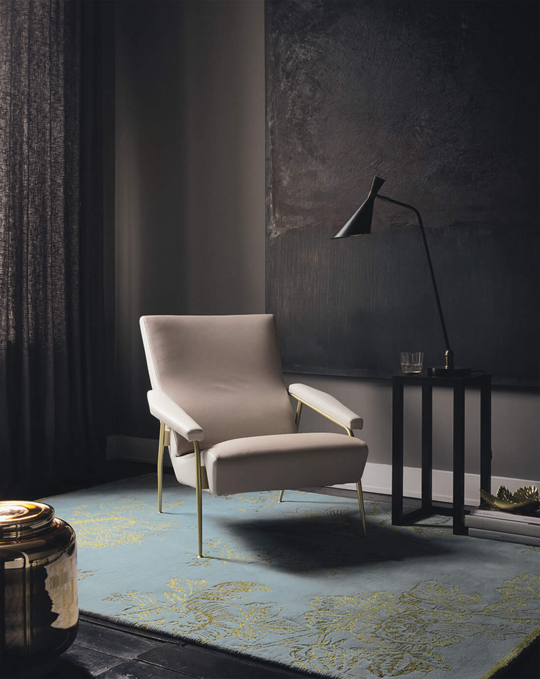Tonquin Blue 37008 Teppich | Größe: 120 x 180 cm