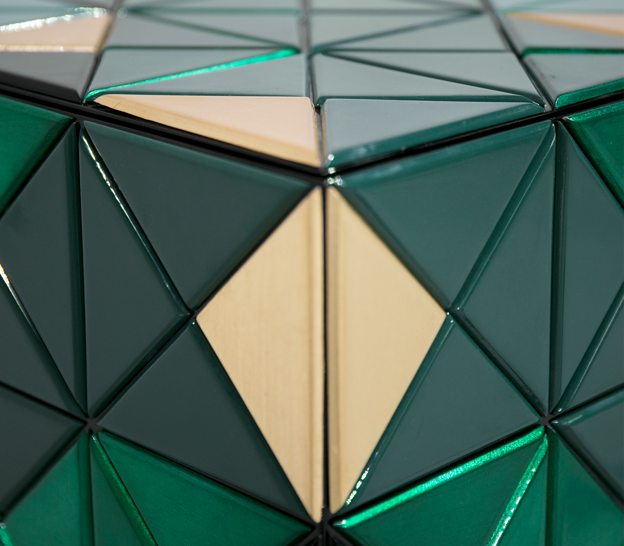 Mosaic II Grüner Schrank