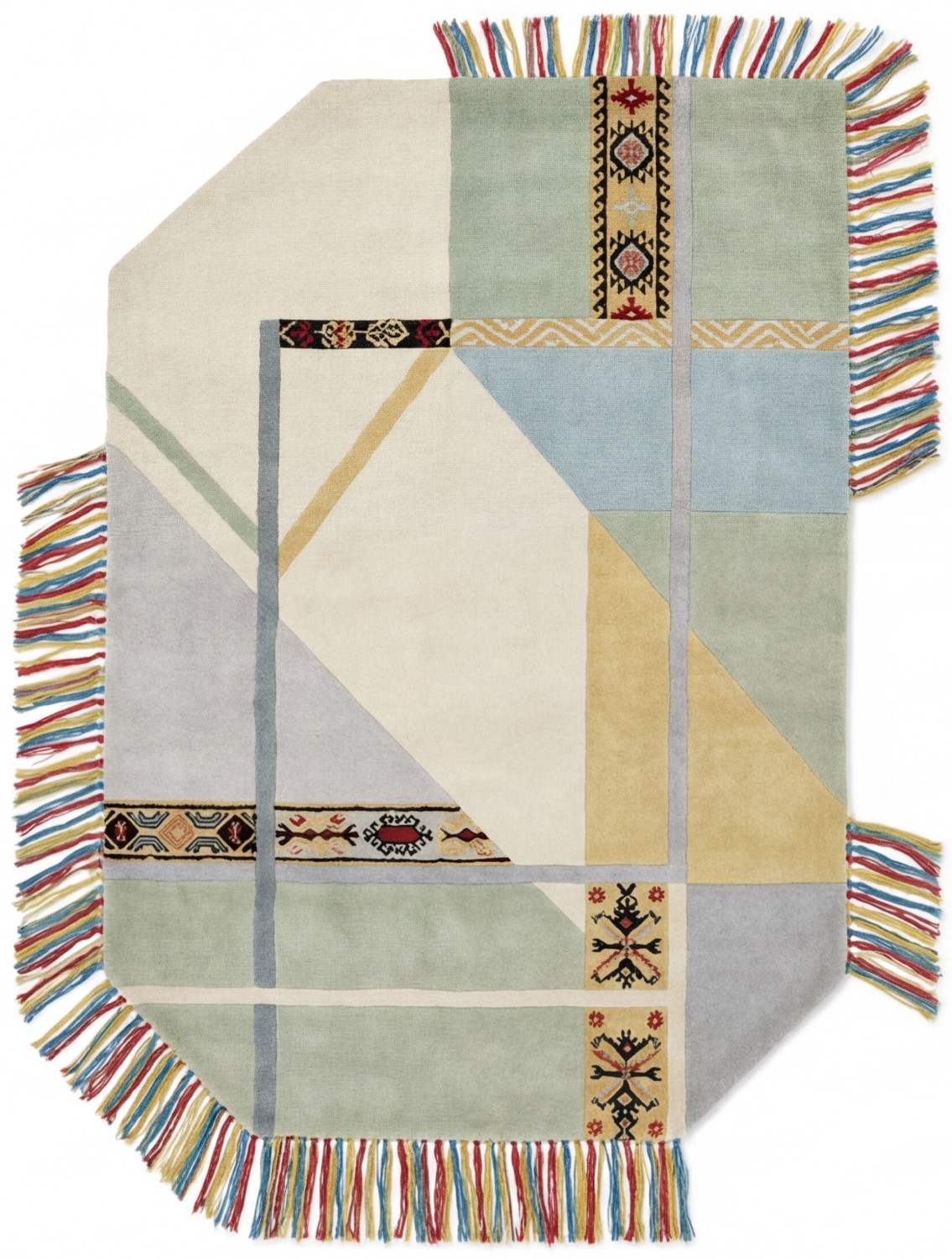 Radial Mosaic Teppich