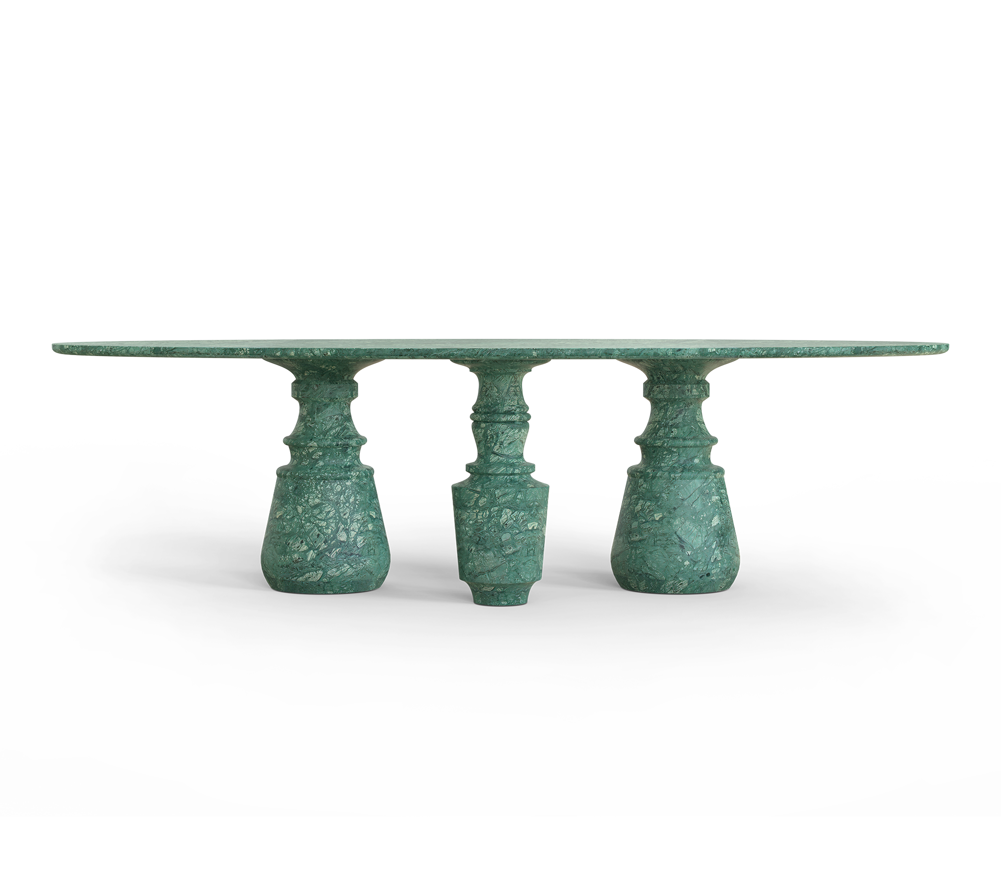 Obsidian Ovaler XL Guatemala Esstisch