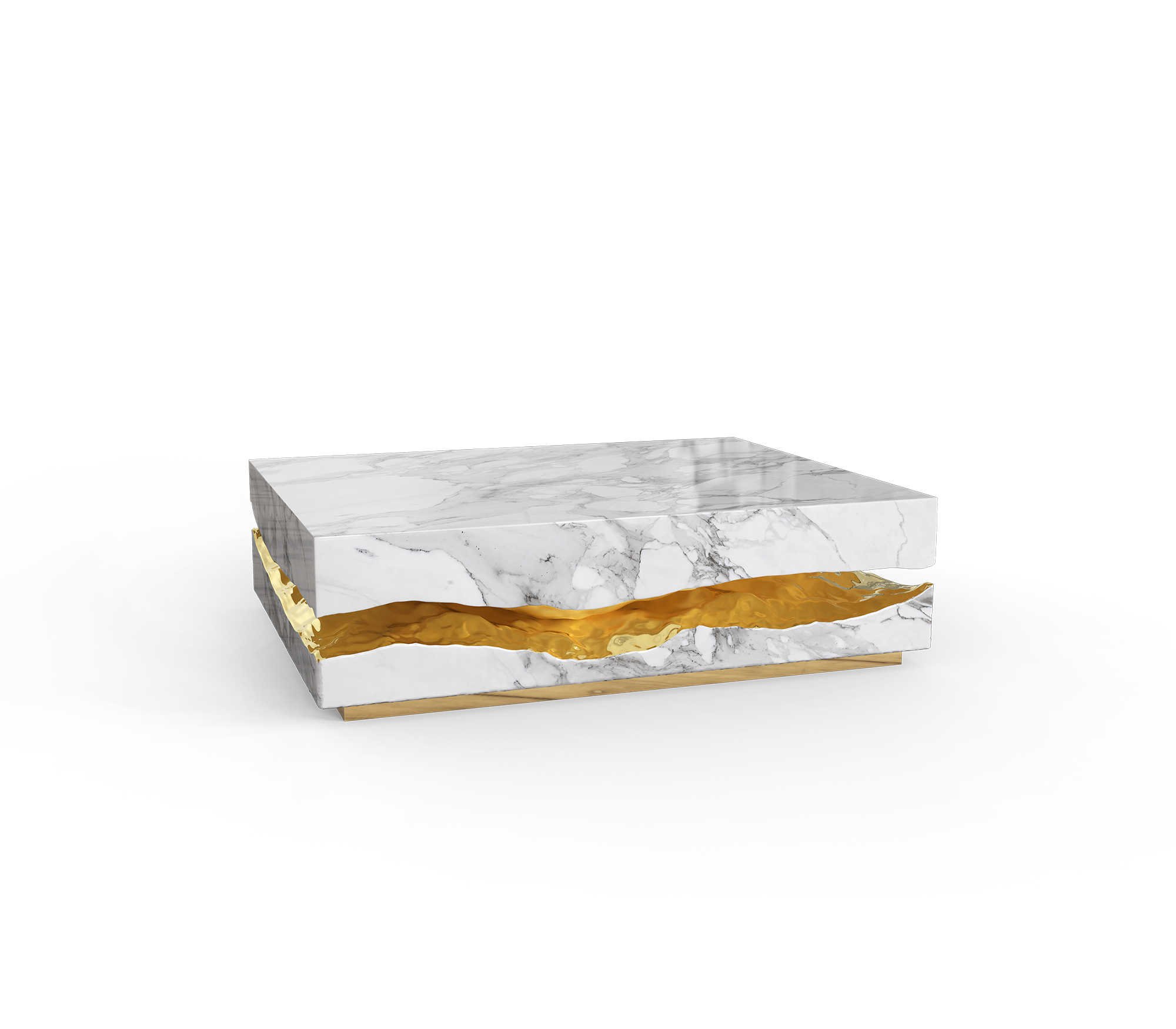 Boulder Carrara Marmor Tisch
