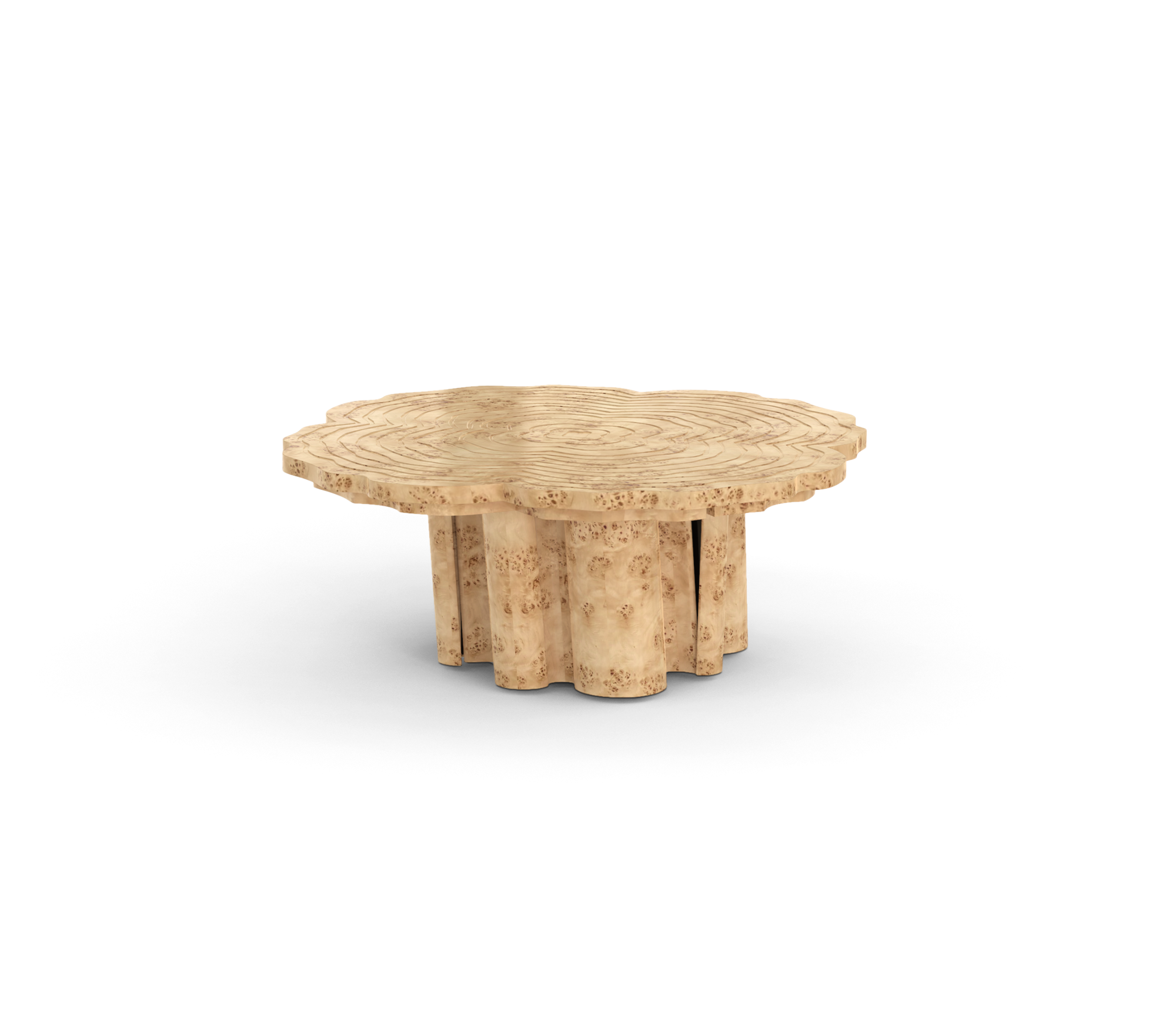 Fortuna Poplar 3‑teiliges Couchtisch‑Set