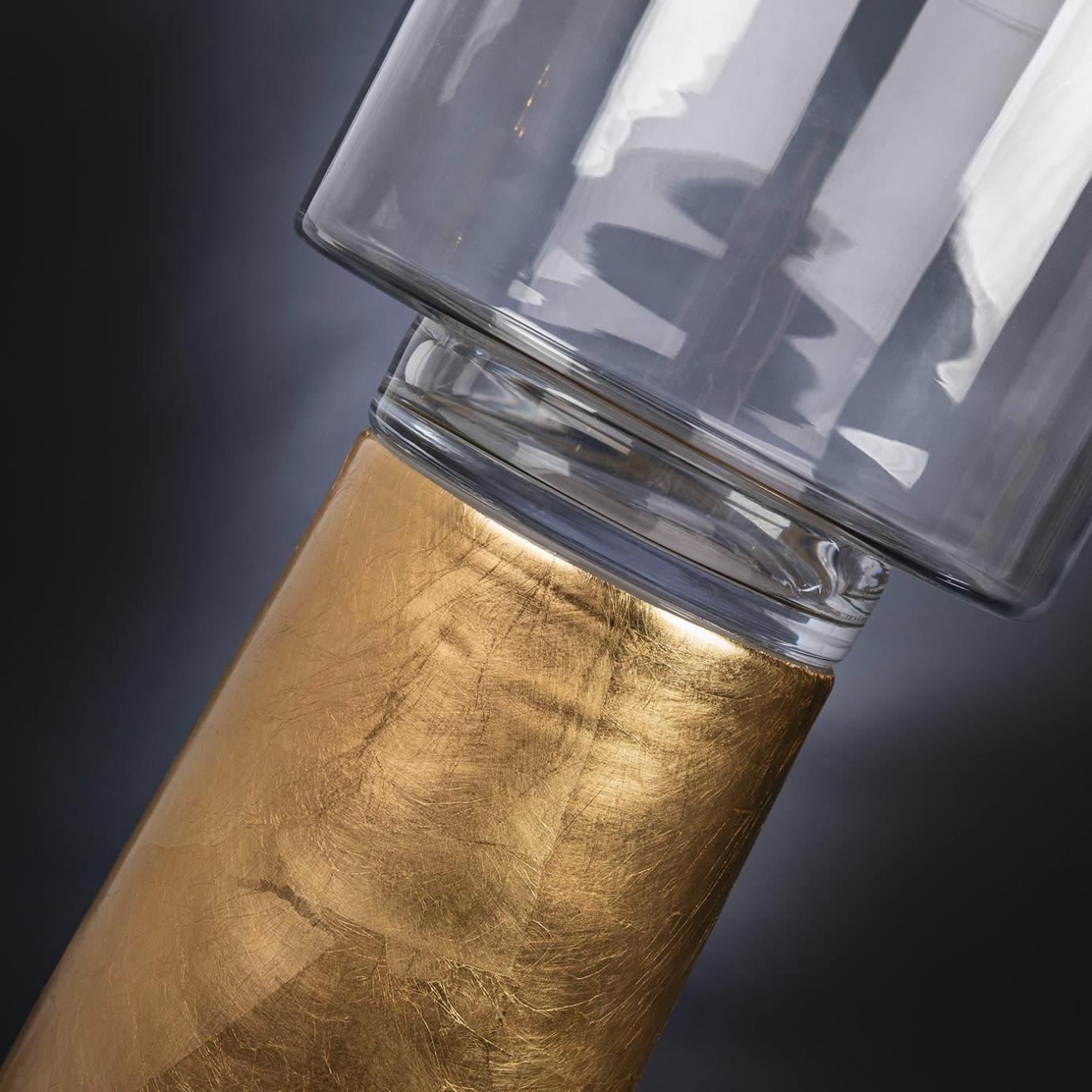 One Gold Kerzenhalter