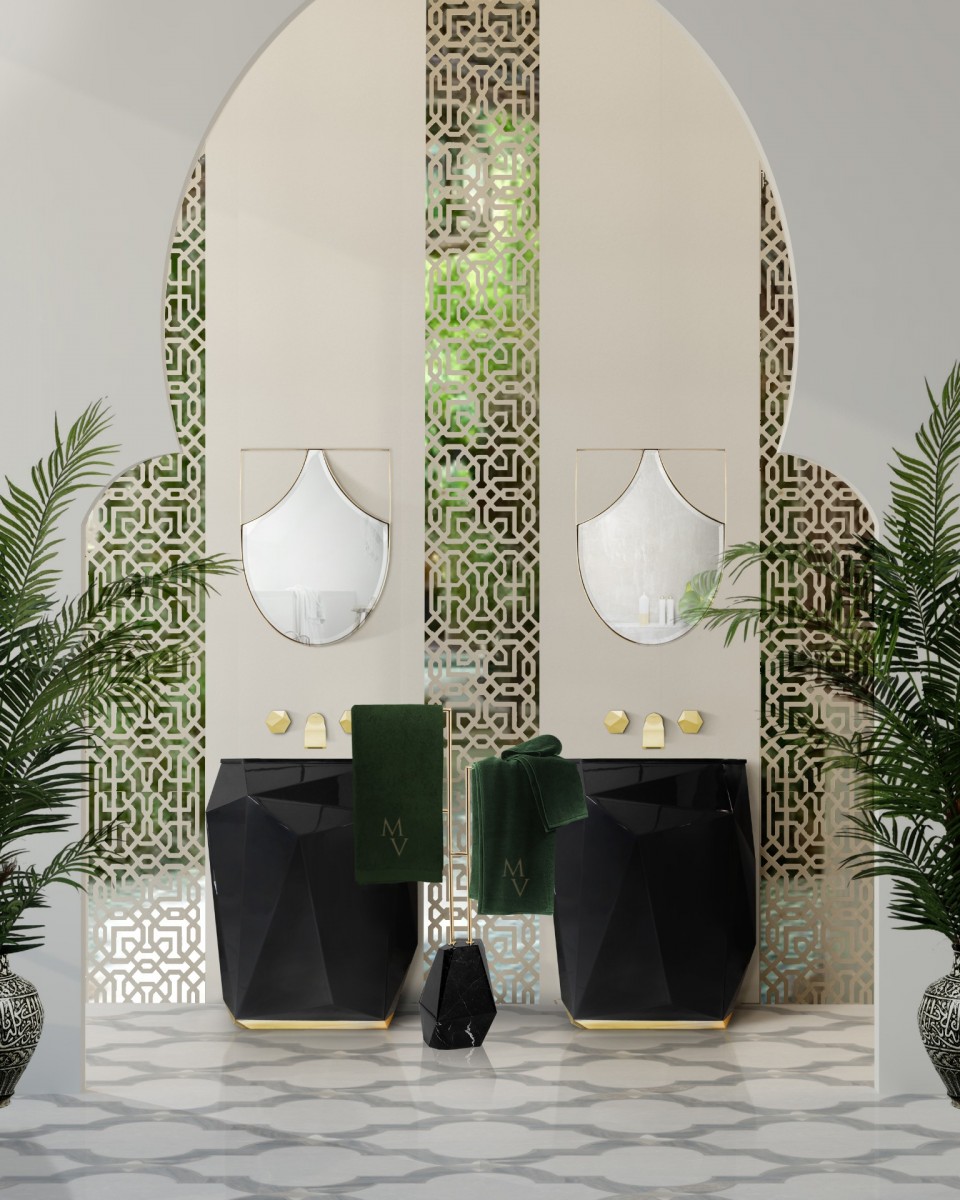 Edelstein Standwaschbecken - 1