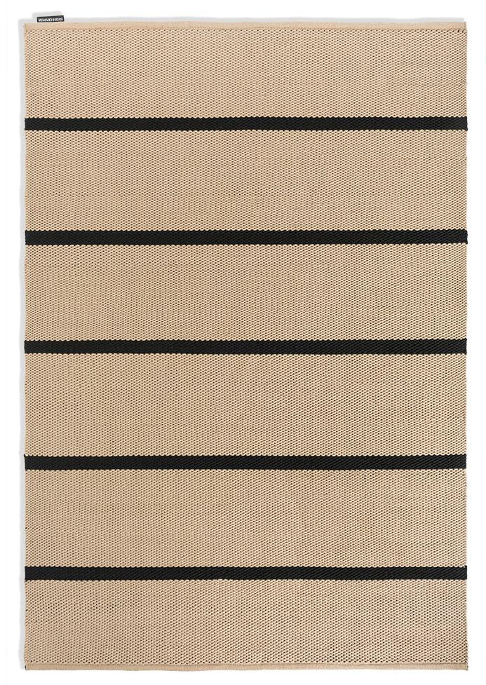 Deck Kohle Schwarz Outdoor 496805 Teppich | Größe: 140 x 200 cm