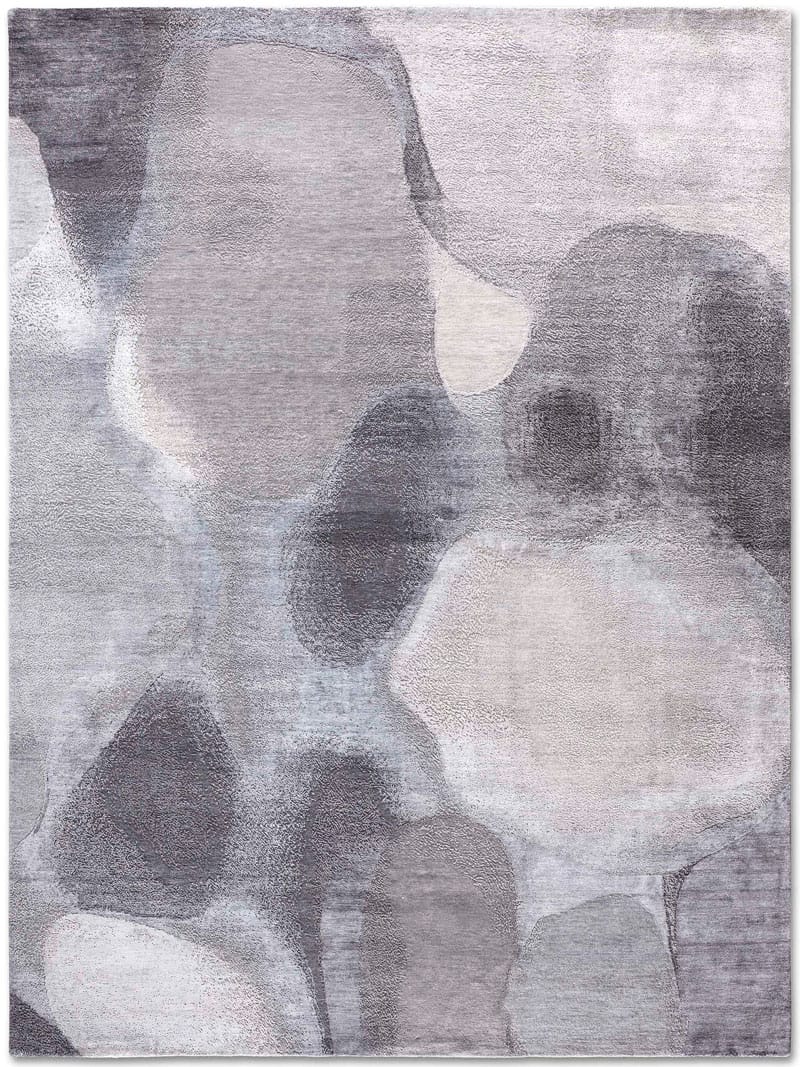 FrostyLake auf Grau Teppich | Größe: 274 x 365 cm