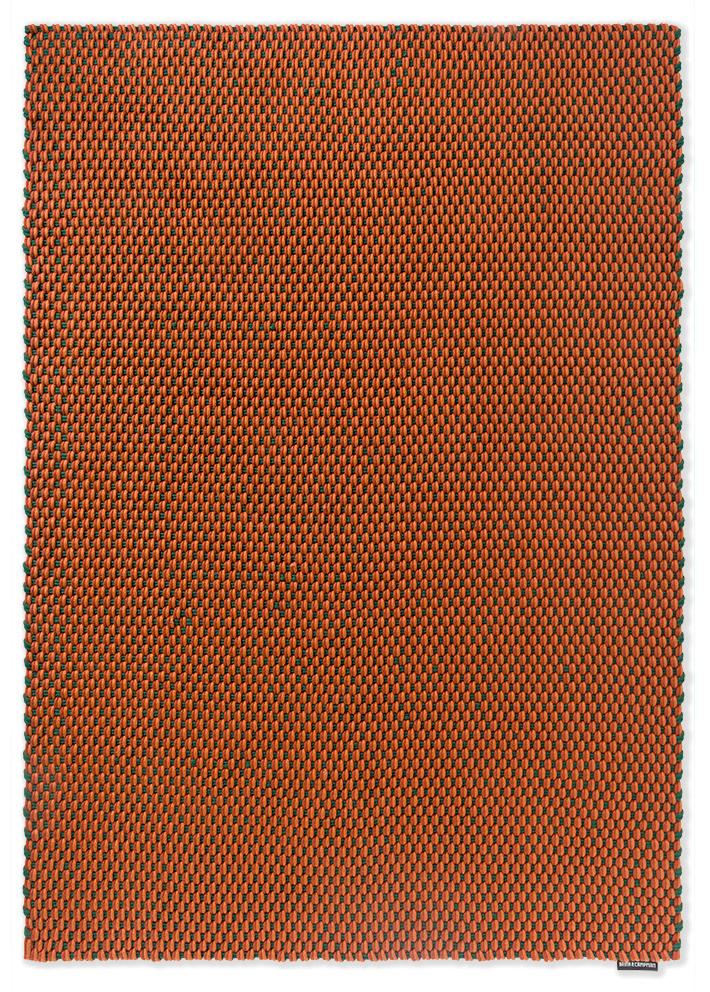 Lace Tri-colore Terracotta/Rot/Grün Outdoor 496903 Teppich | Größe: 250 x 350 cm