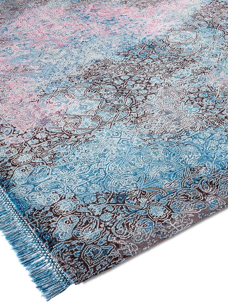 FerahanSplash Turquoise Teppich | Größe: 140 x 210 cm