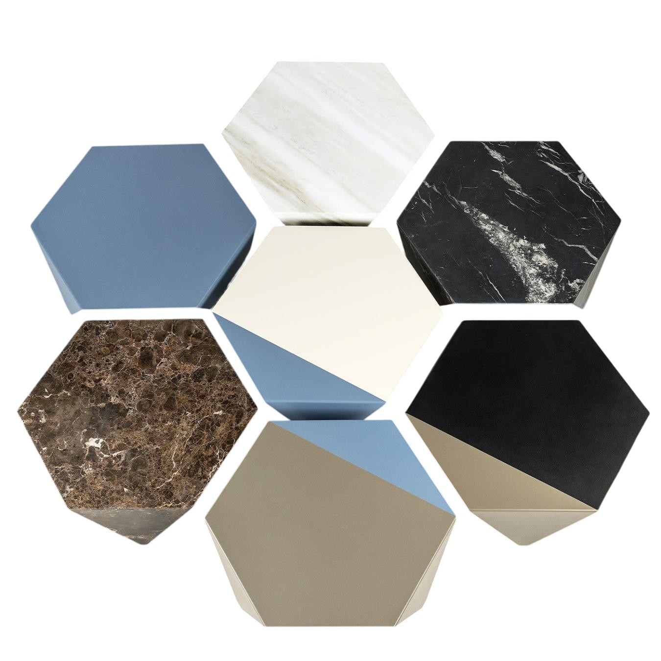 Ruche Two-Tone Couchtisch