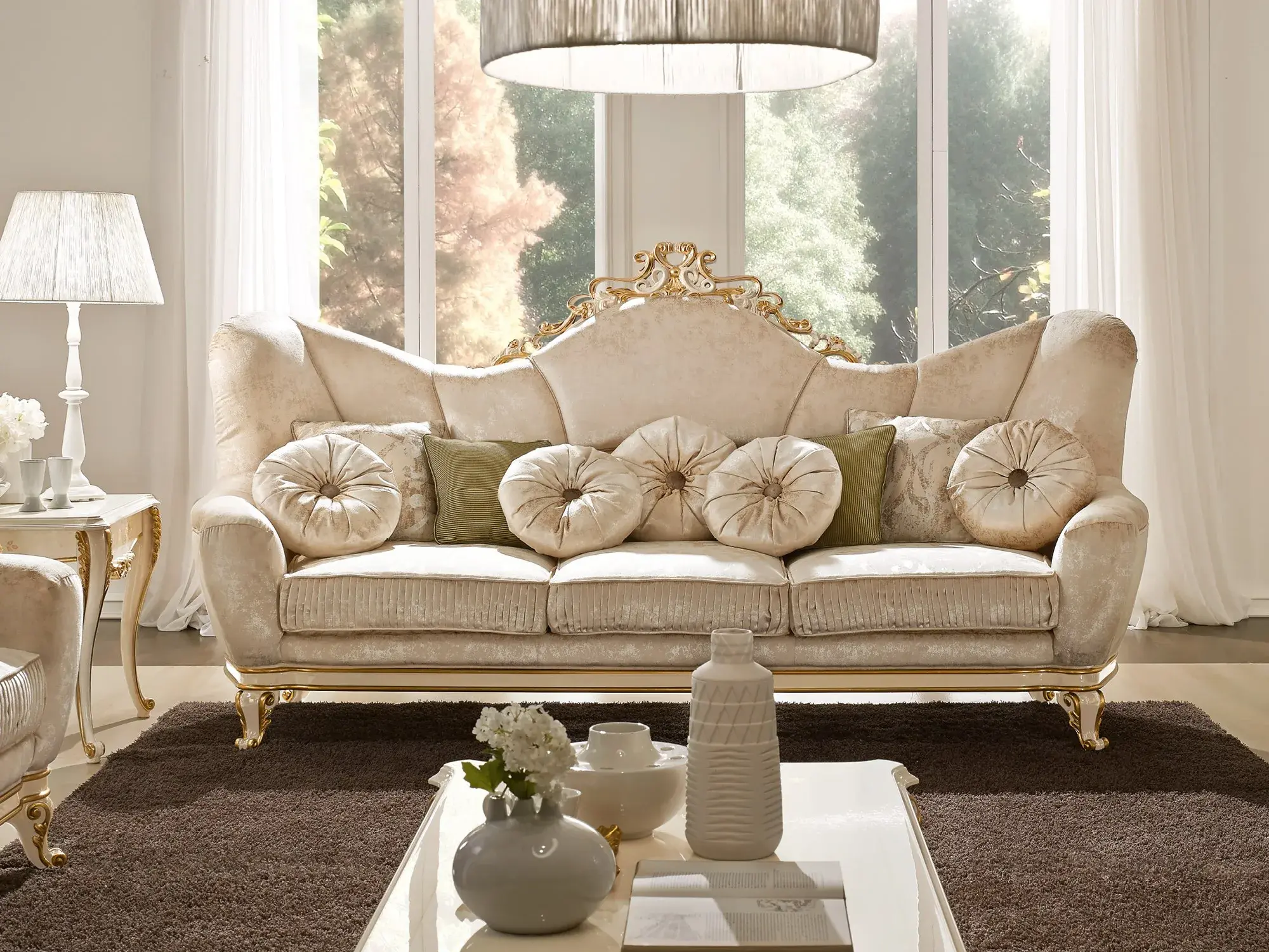 Elegance Italian Sofa | Konfiguration: 3‑Sitzer