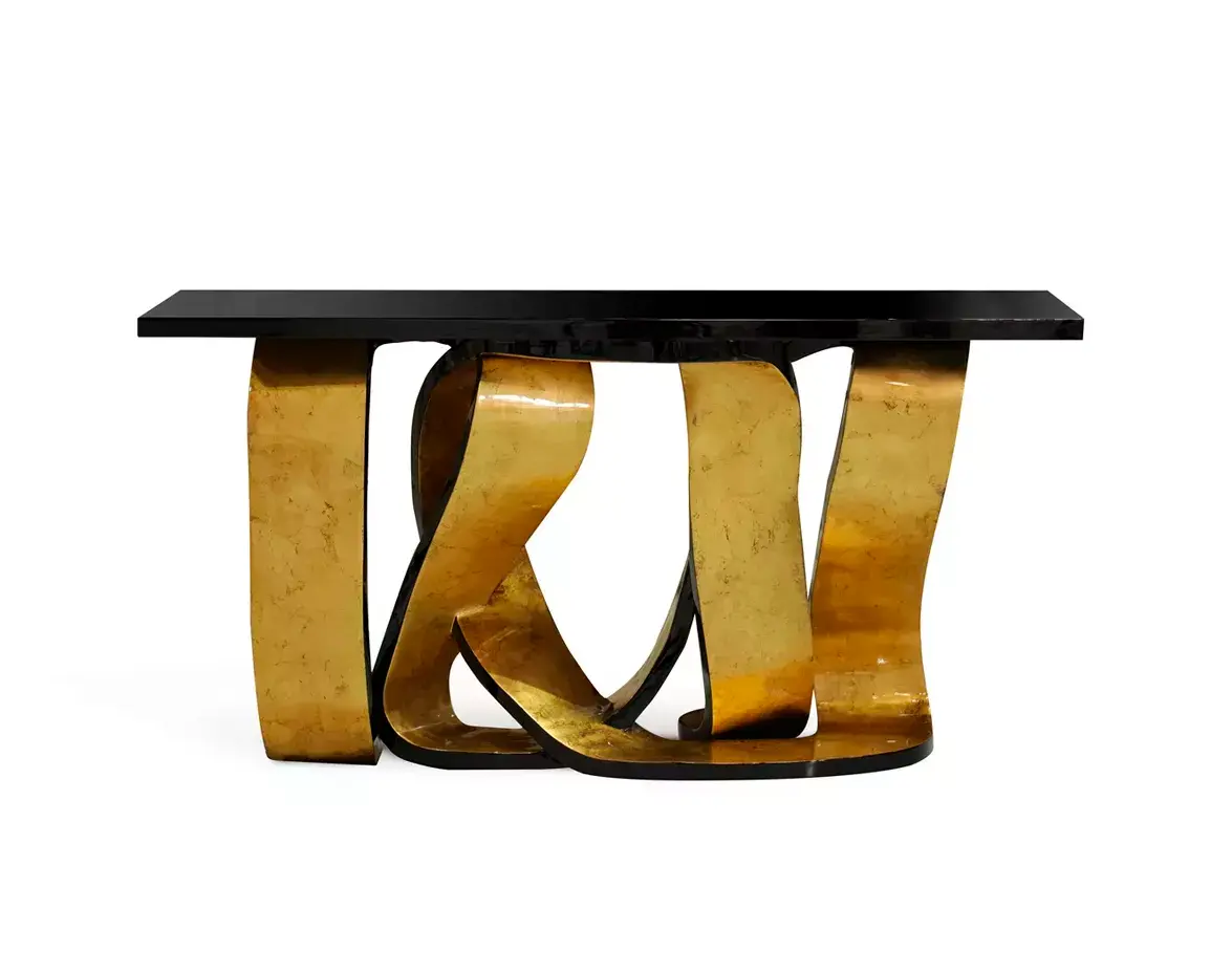 Ribbon Blattgold‑Konsole