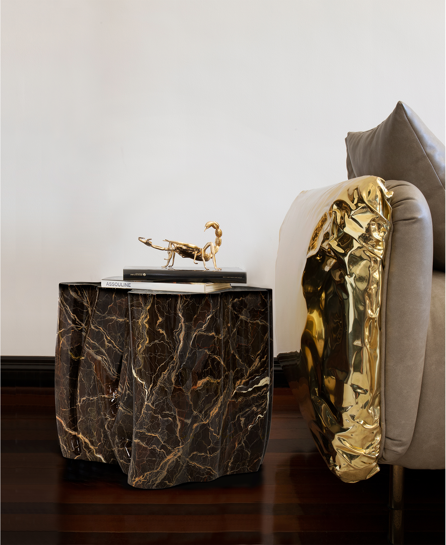 Spectrum Brauner Beistelltisch