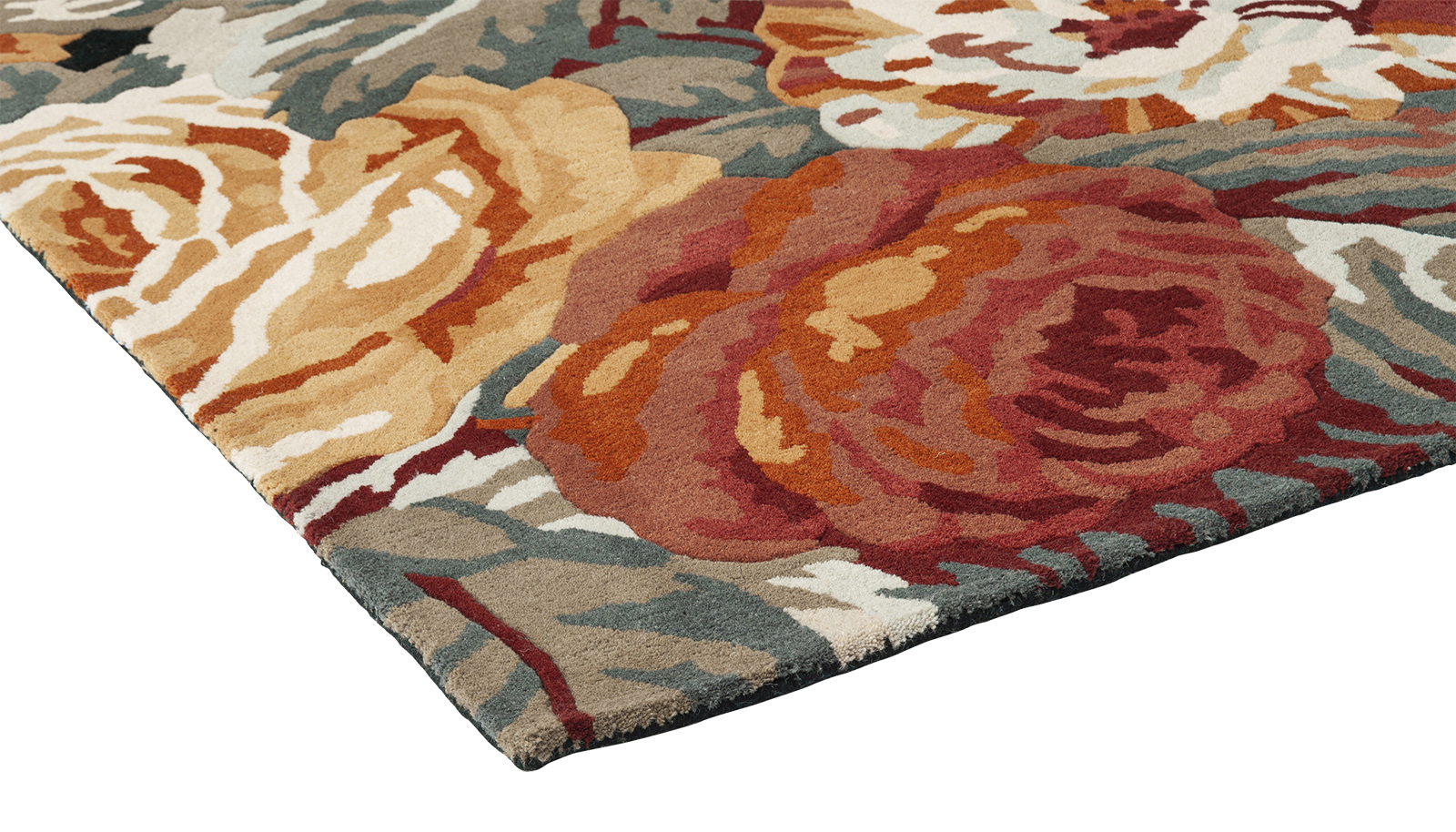 Stapleton Park Navy/Burnt Orange 45318 Teppich | Größe: 200 x 280 cm