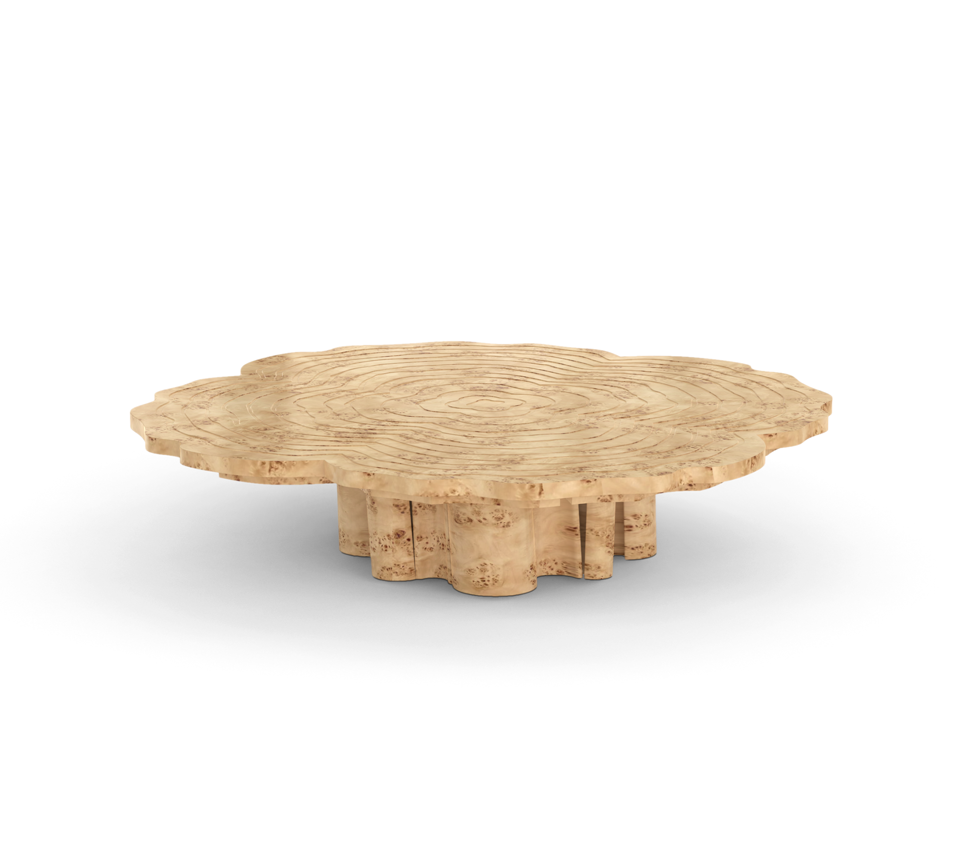 Fortuna Poplar 3‑teiliges Couchtisch‑Set