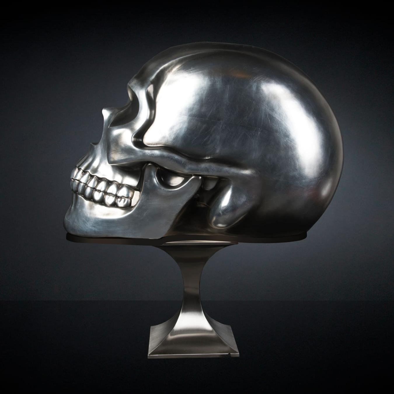 Schädel Skulptur