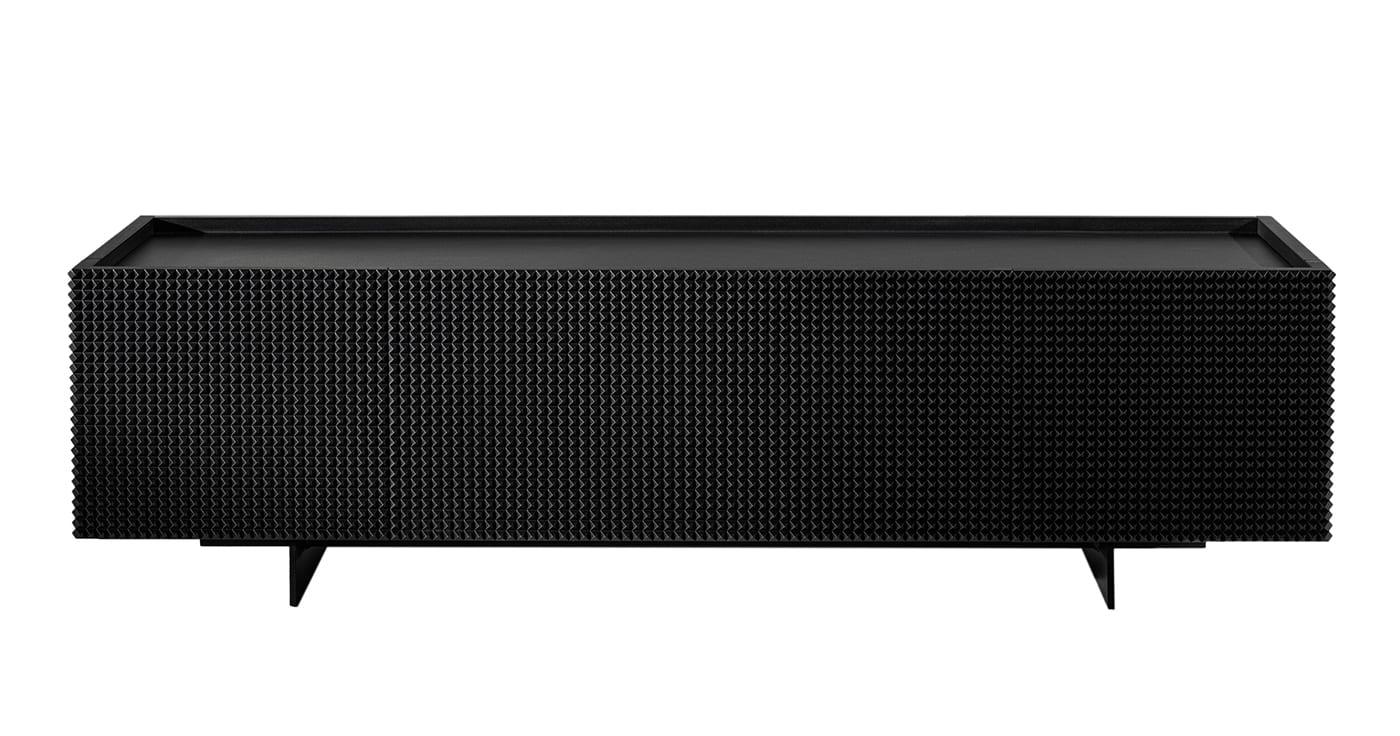 Schwarzes TV-Sideboard