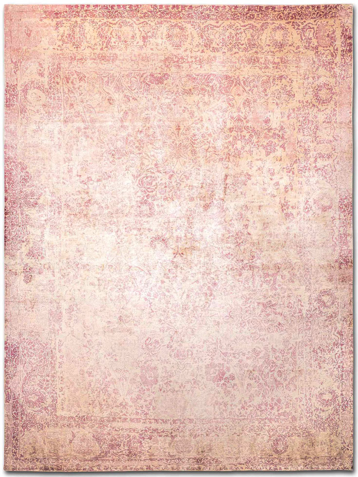 ZeroPile Ex Eye Candy Pink auf Creme Teppich | Größe: 300 x 400 cm