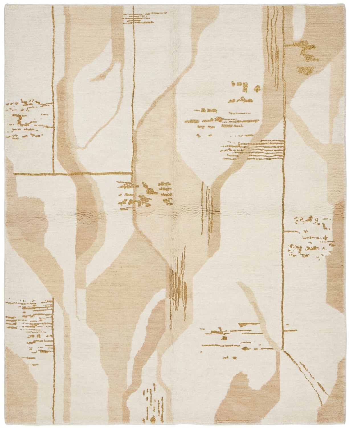 Ivory Veins Teppich
