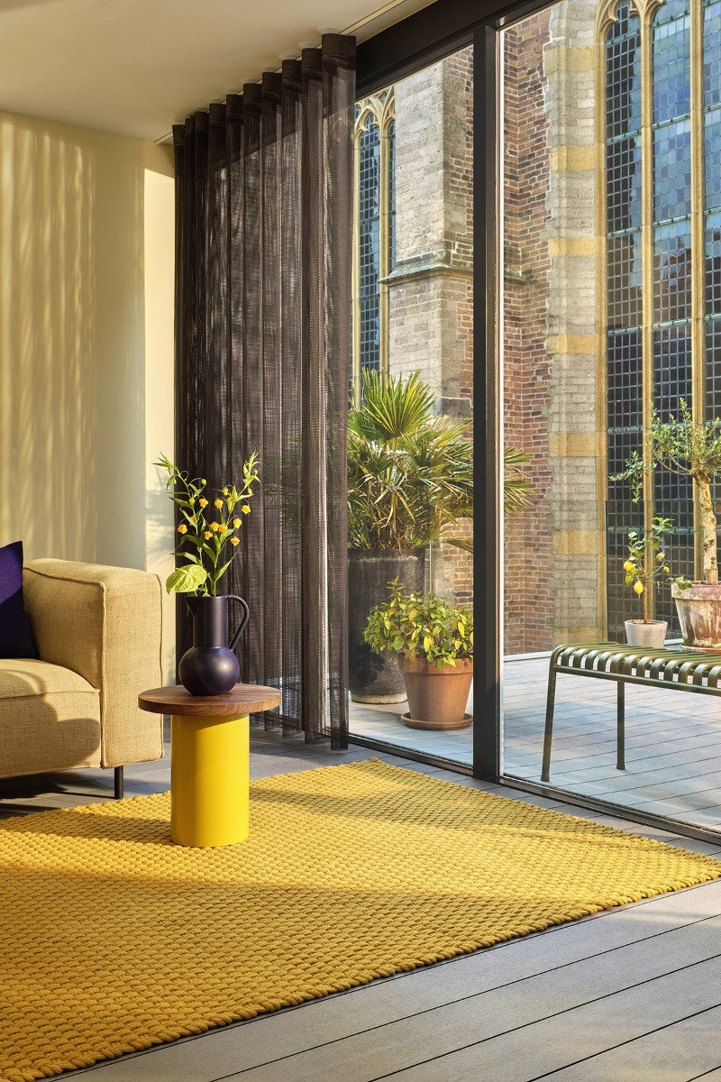 Lace Mustard Outdoor 497006 Teppich | Größe: 250 x 350 cm