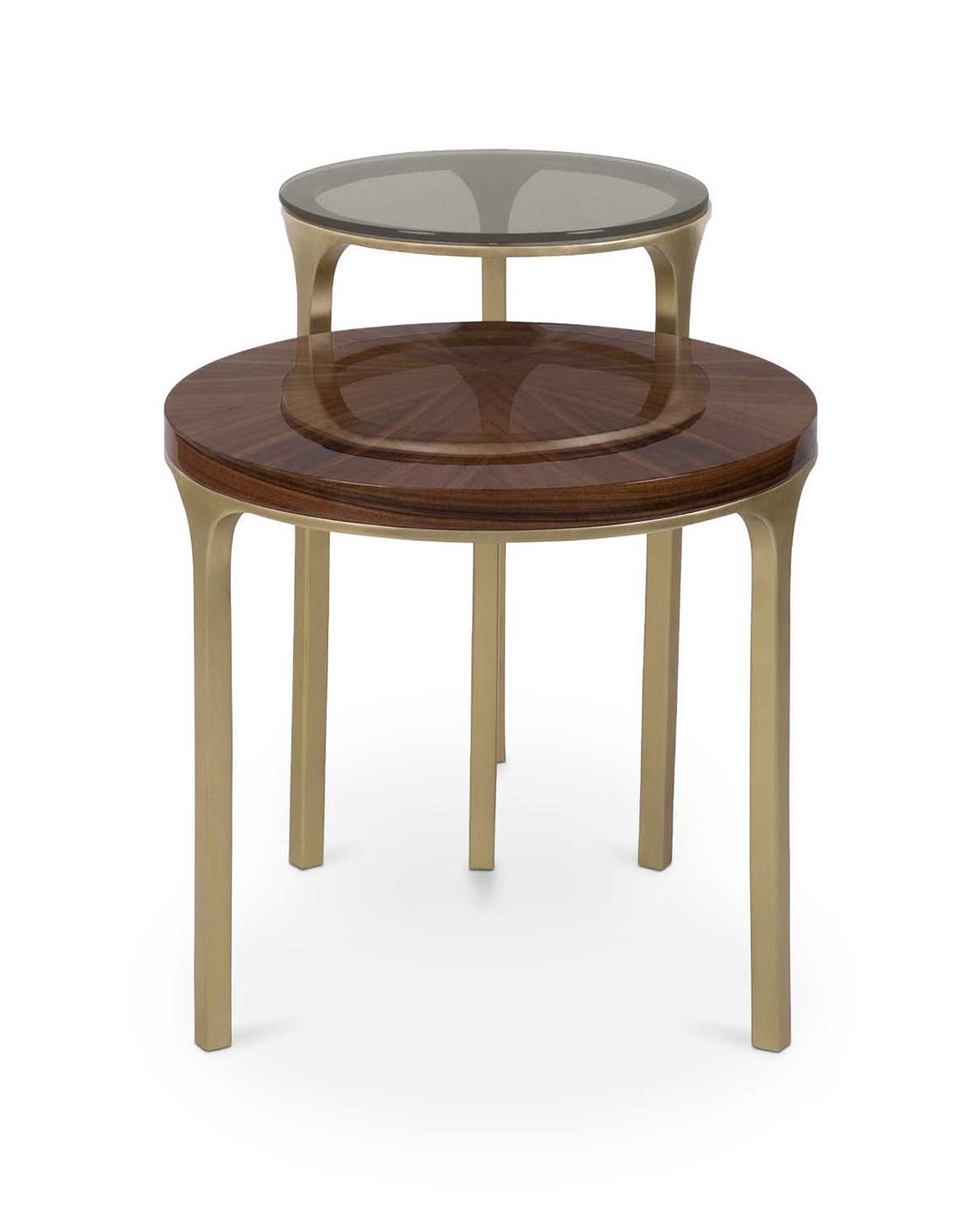 Zweistöckiger Beistelltisch