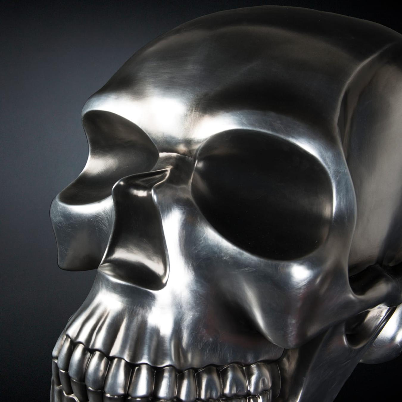 Schädel Skulptur