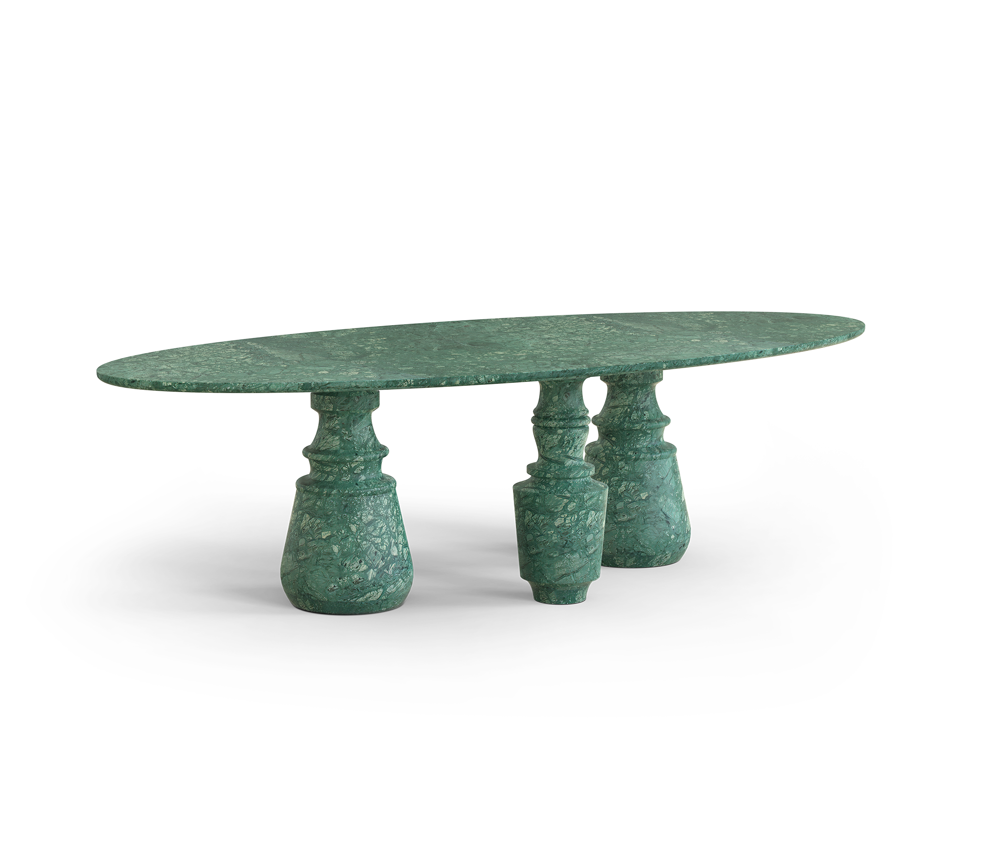 Obsidian Ovaler XL Guatemala Esstisch