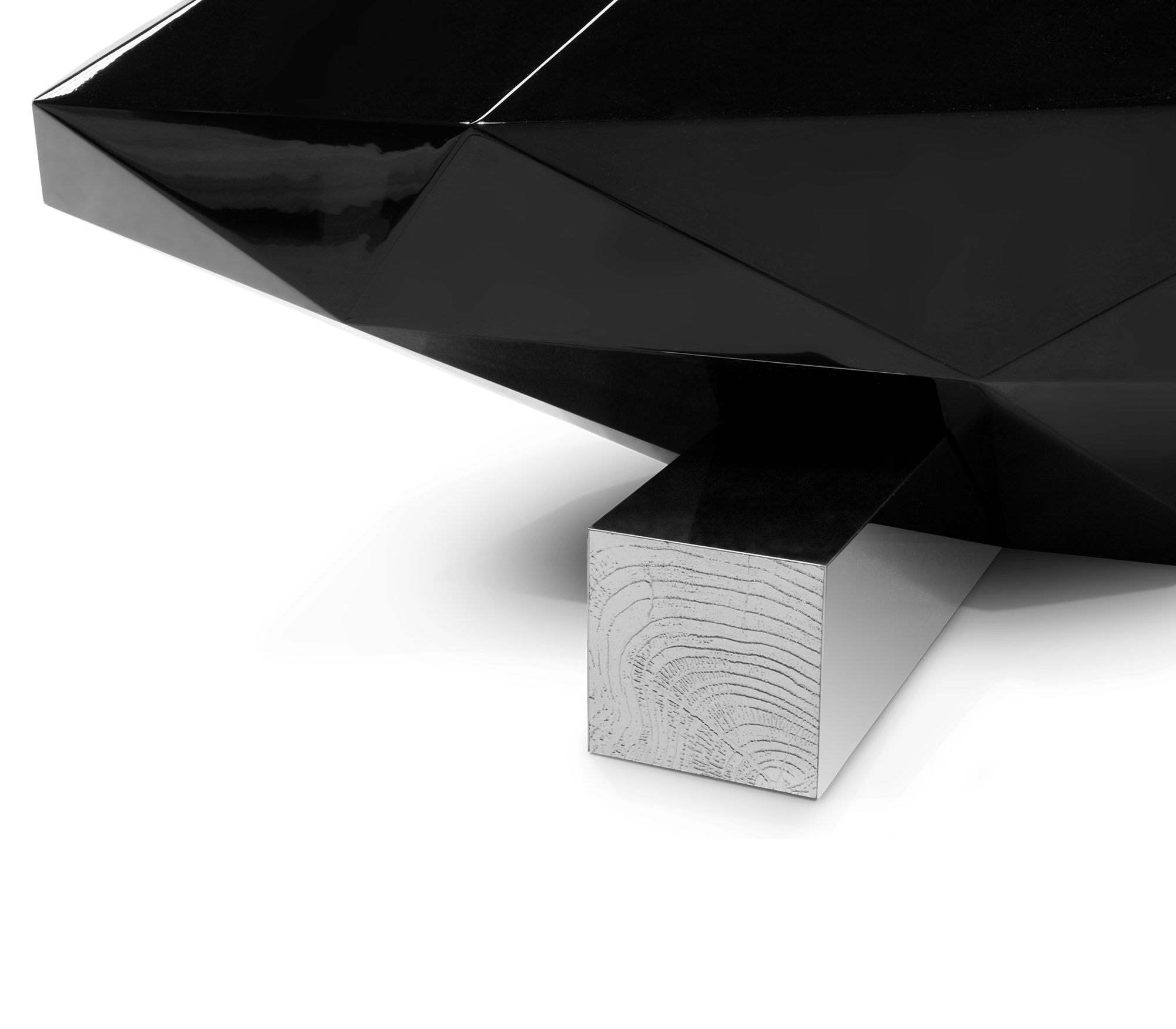 Prism Schwarzer Couchtisch