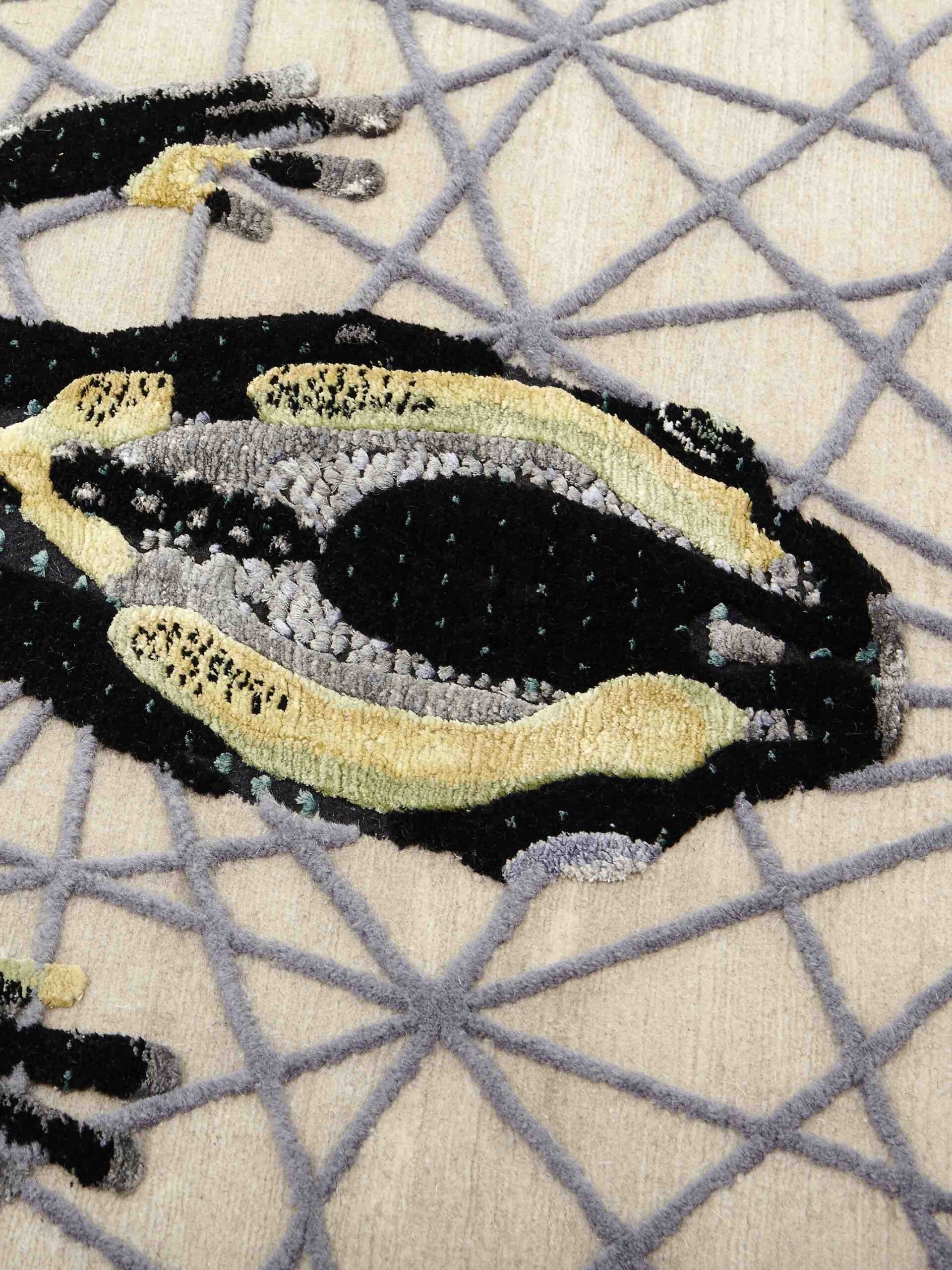 Salamandra Ardentis Agri Teppich | Größe: Ø 220 cm