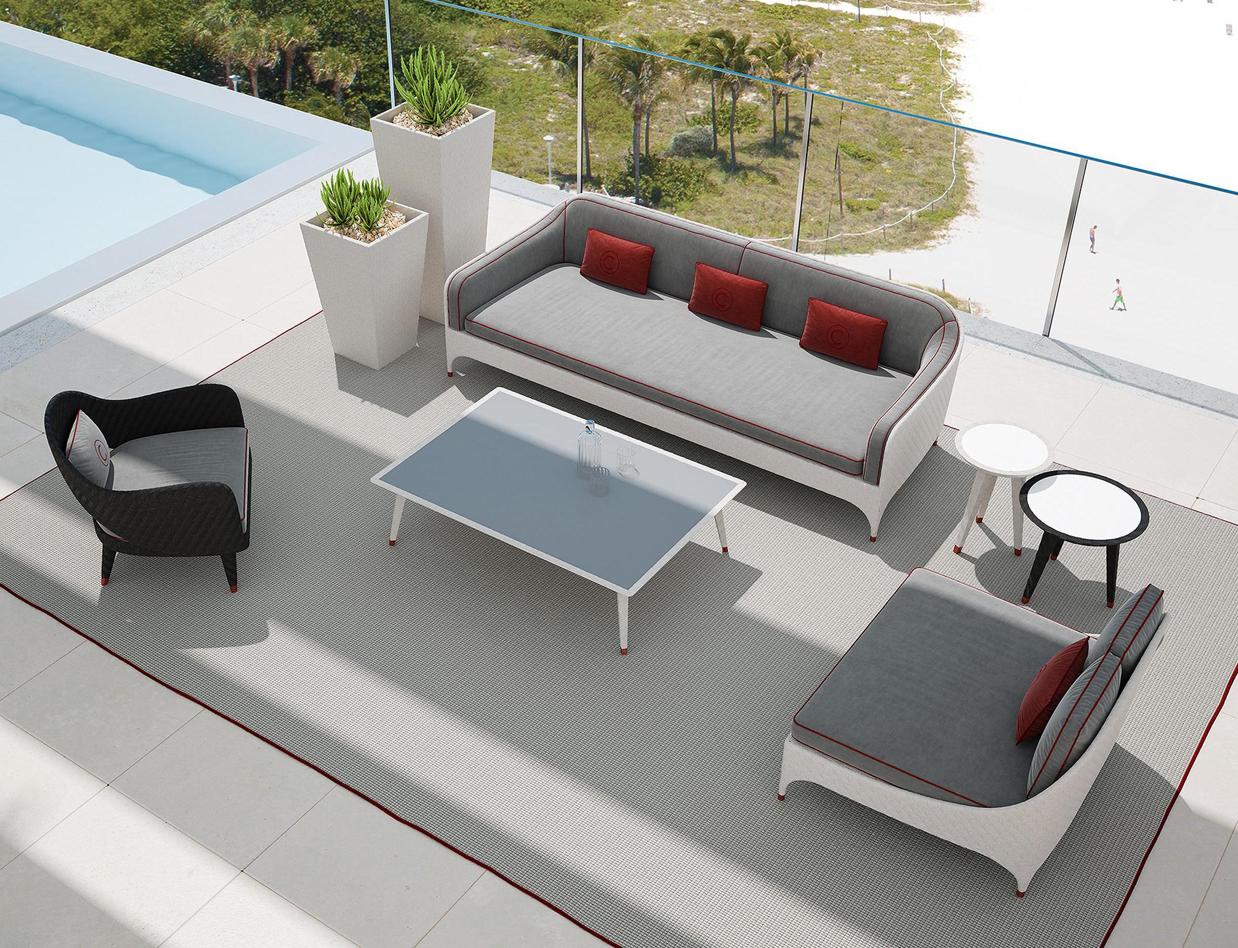 Italienischer Outdoor‑Couchtisch