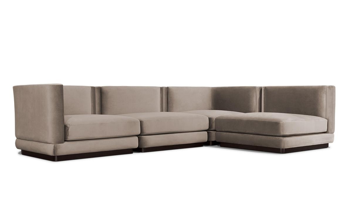 Zeitgenössisches Modulares Sofa
