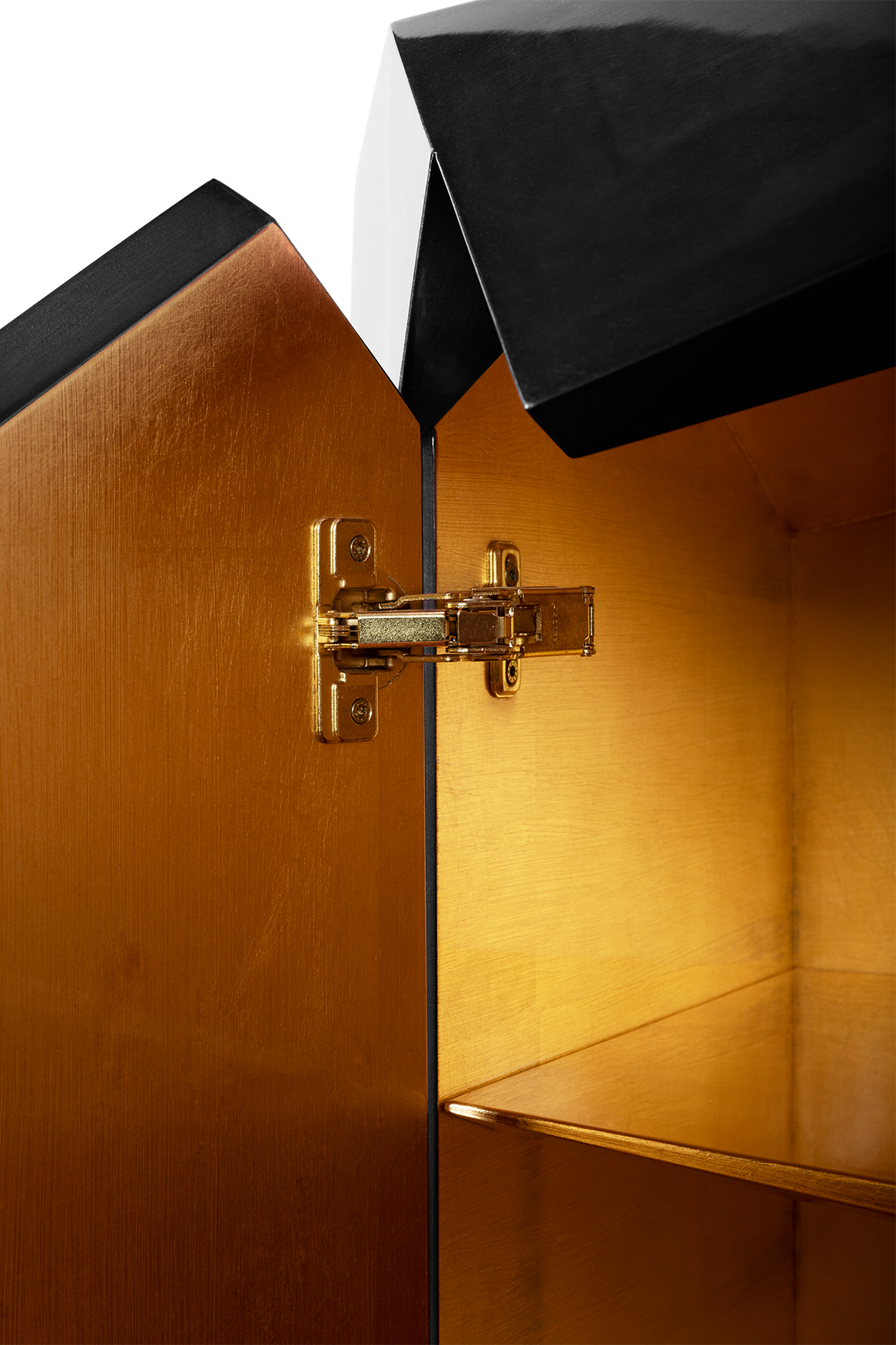 Prism Schwarzes Sideboard