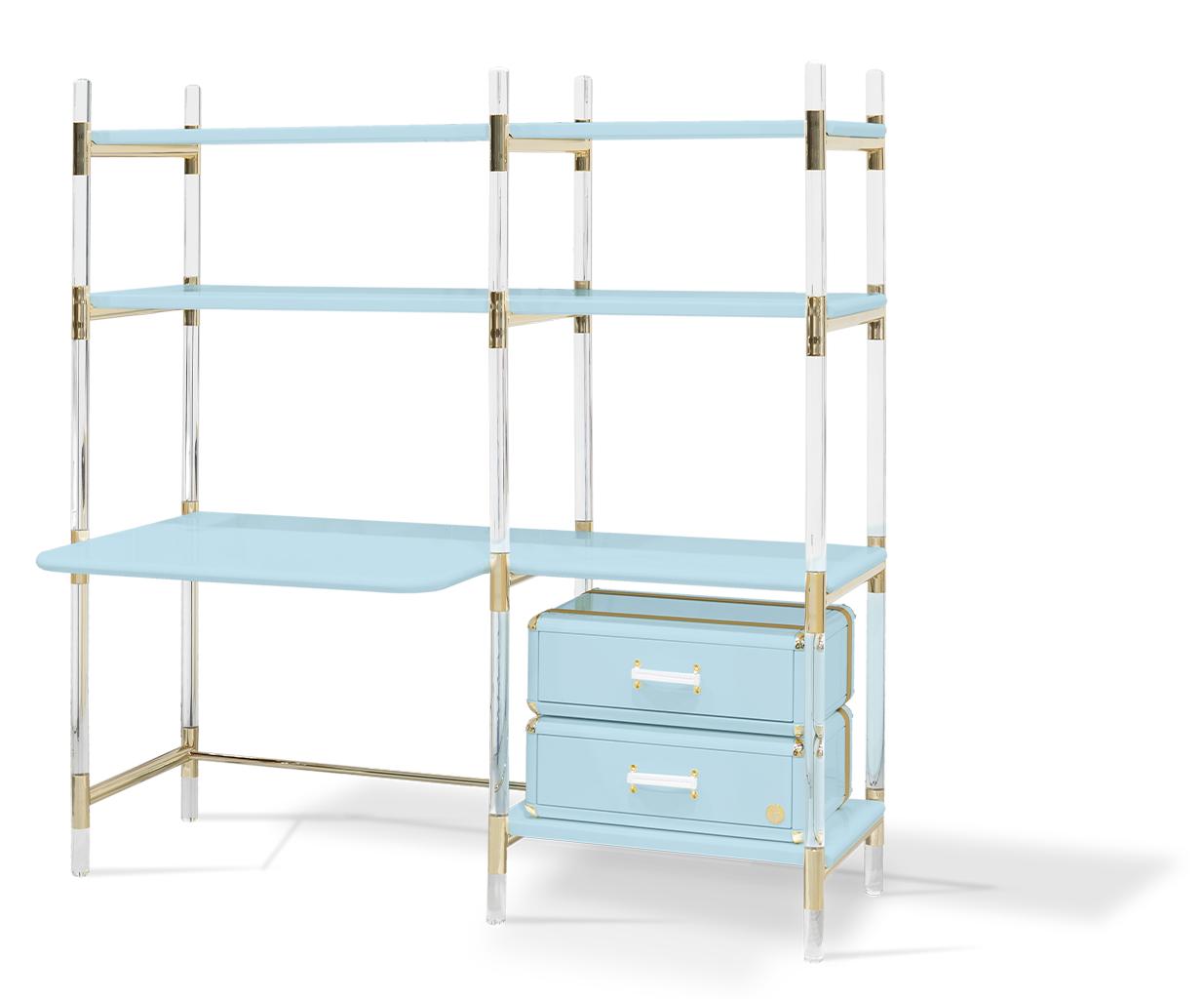 Puzzle‑Bibliothek blau