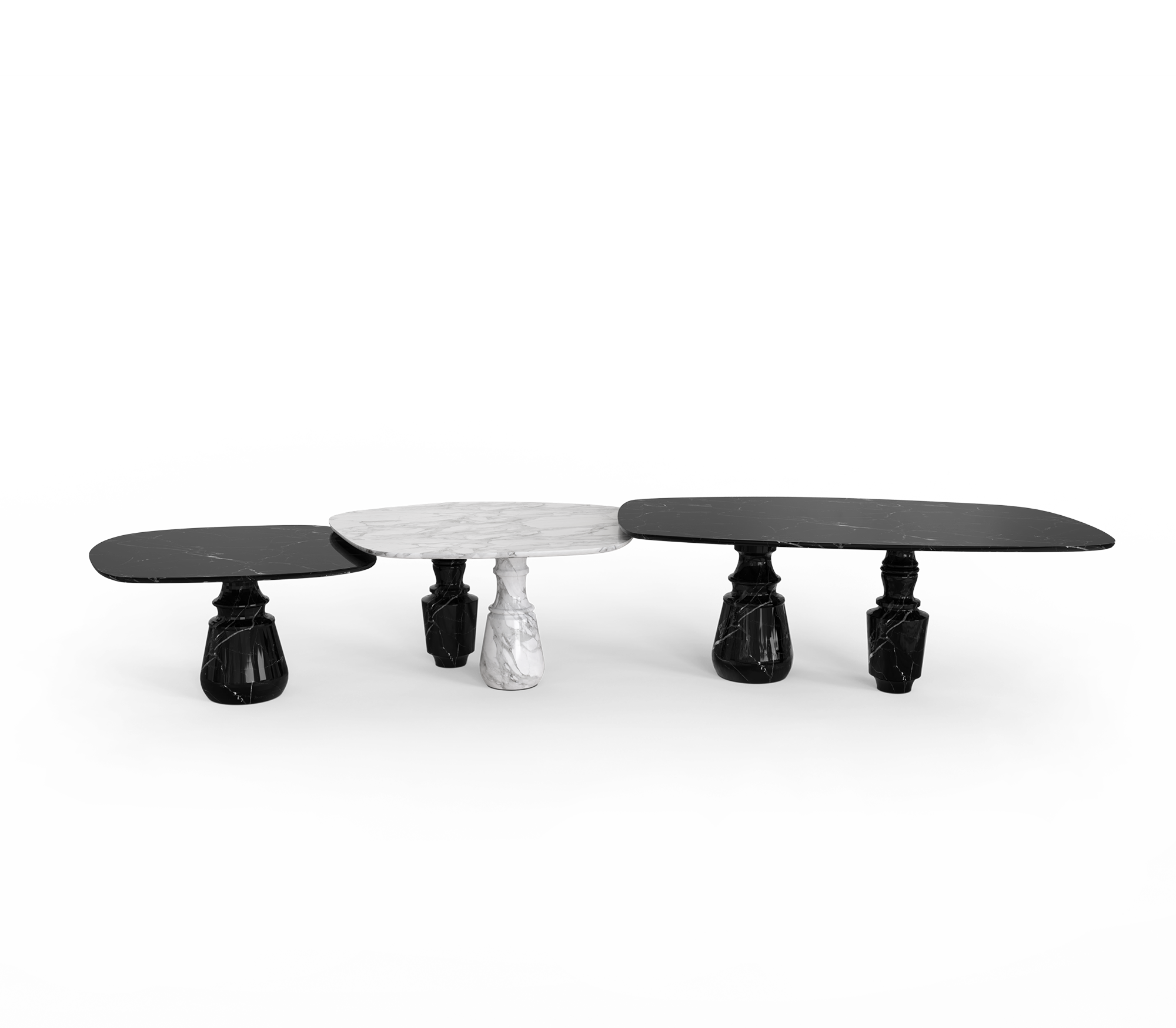 Obsidian II Modulare Esstisch