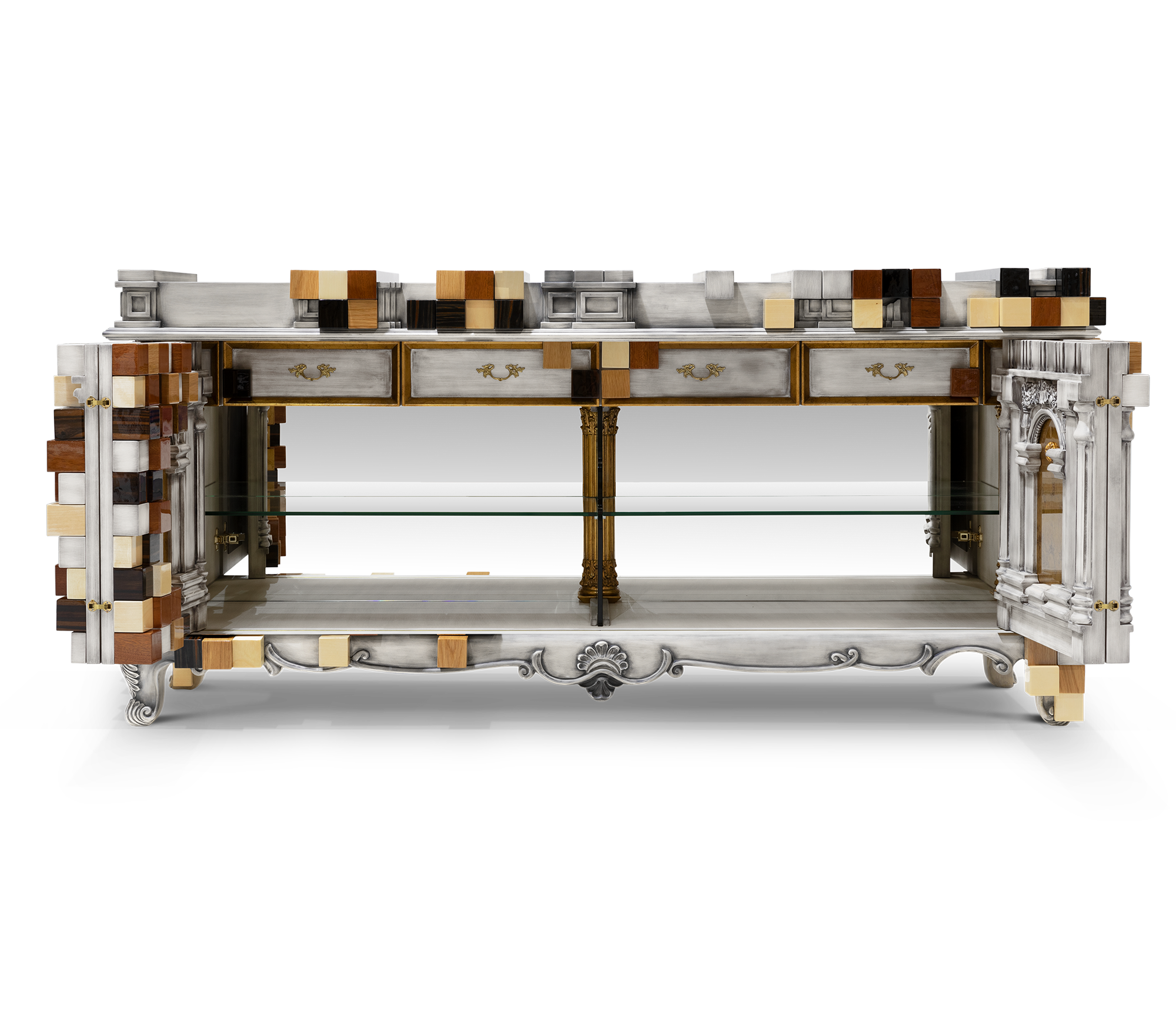 Trafalgar Graues Sideboard