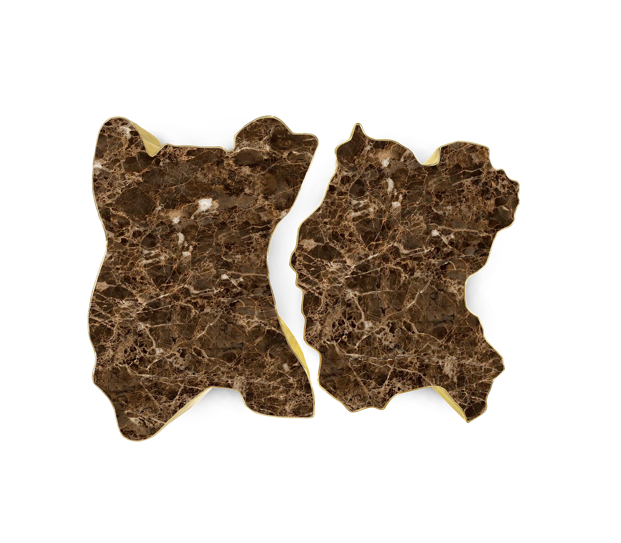 Paradise Braunstein‑Tisch | Dimensions: B 138 x T 95 x H 36 cm