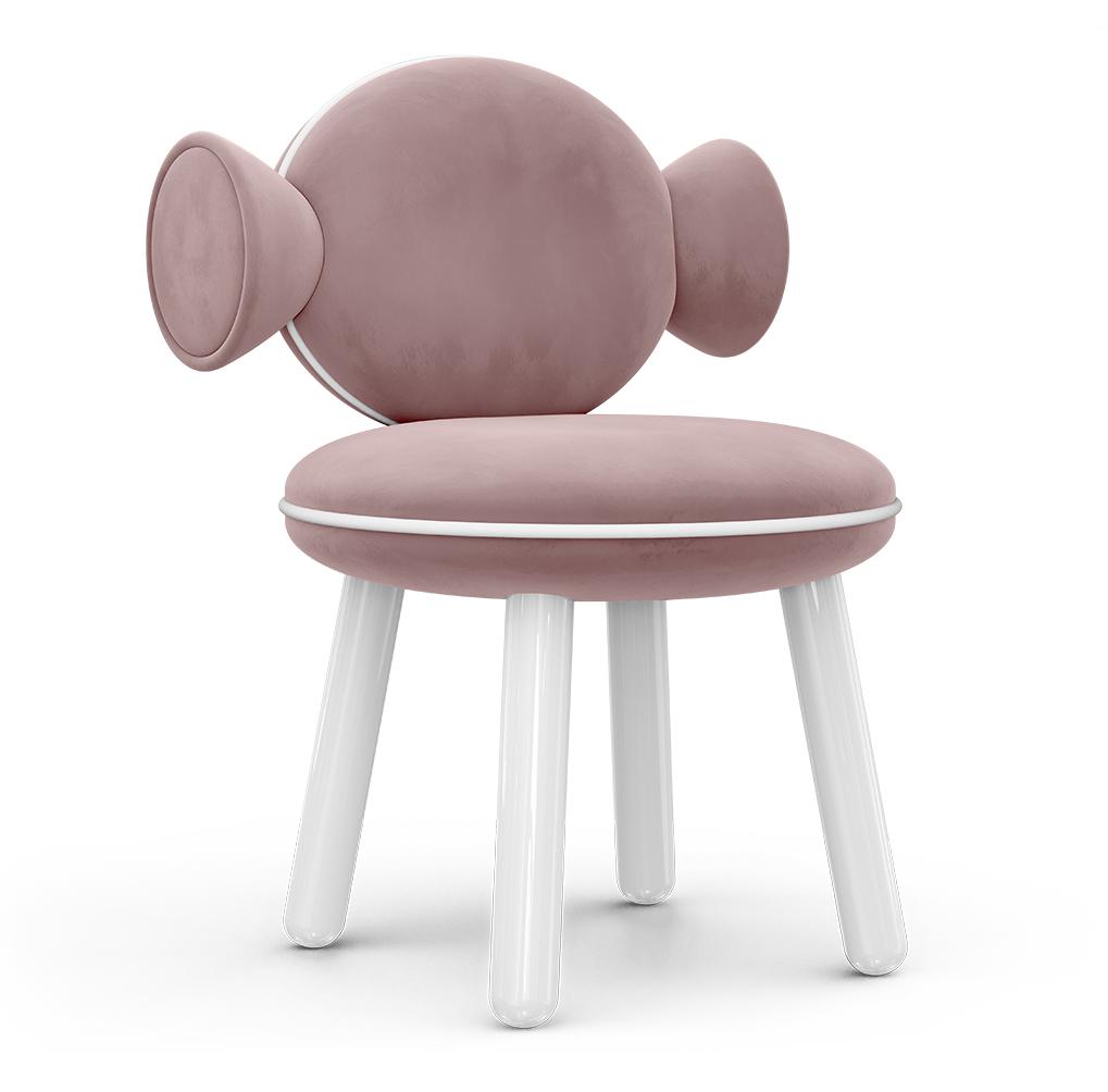 Lollipop rosa Pouf‑Sessel