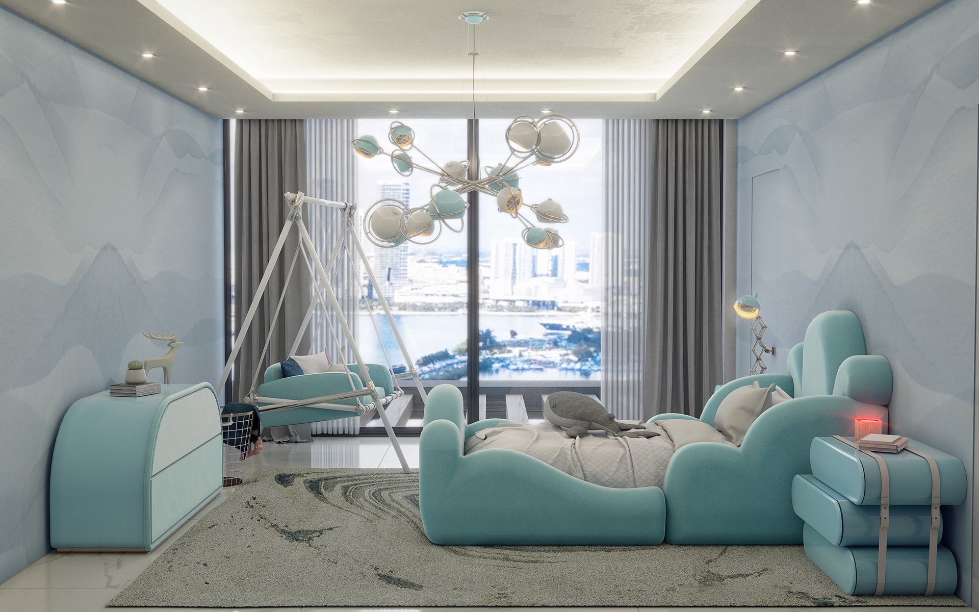 Cosmic Pendelleuchte - 2