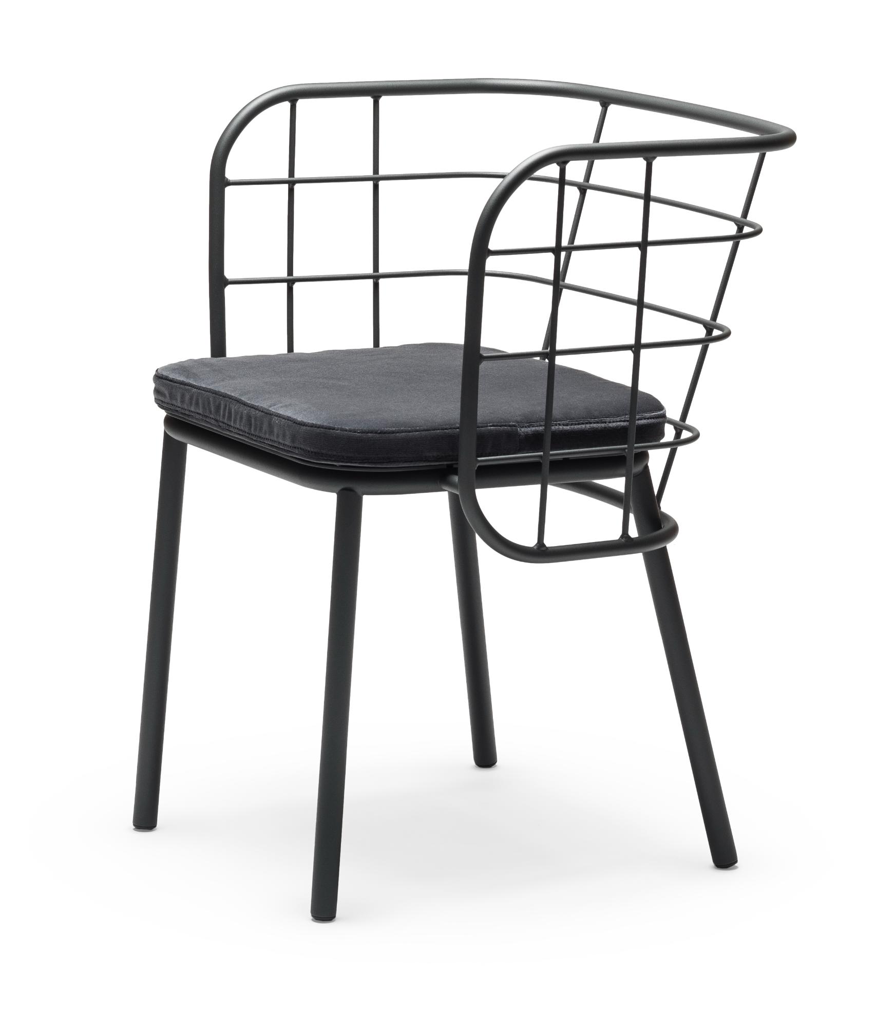 Jujube SP-A Schwarzer Outdoor-Stuhl