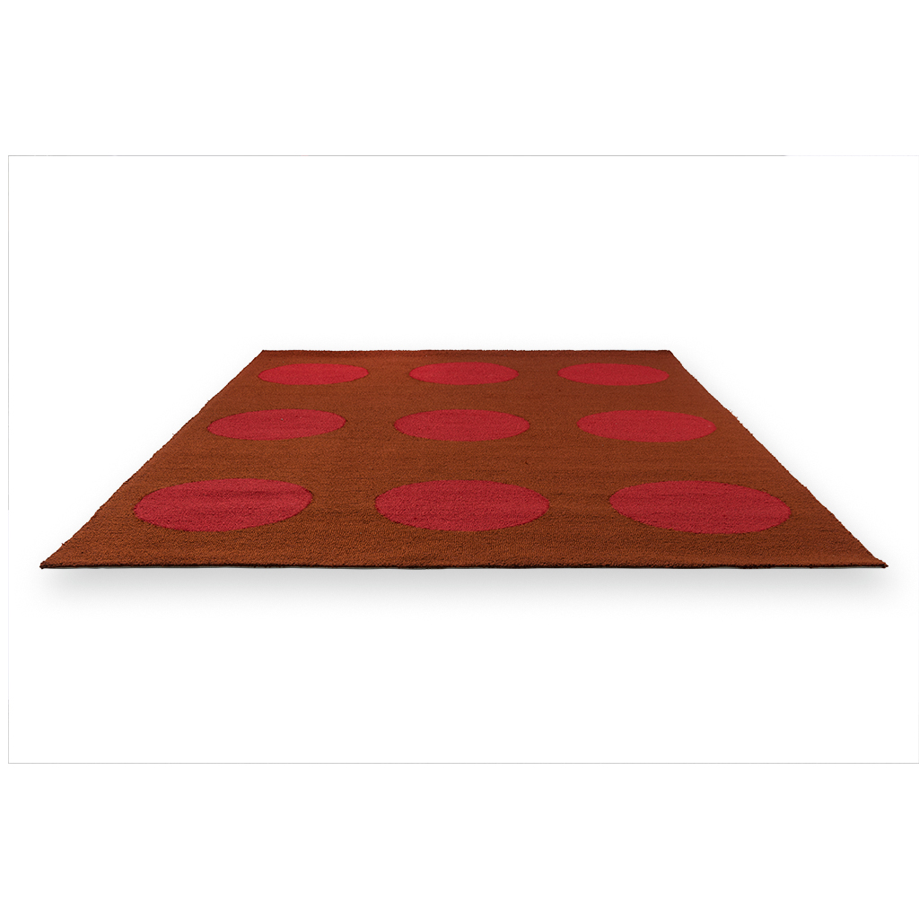 Habitat Festival Dots Rot Outdoor 495800 Teppich | Größe: 200 x 280 cm